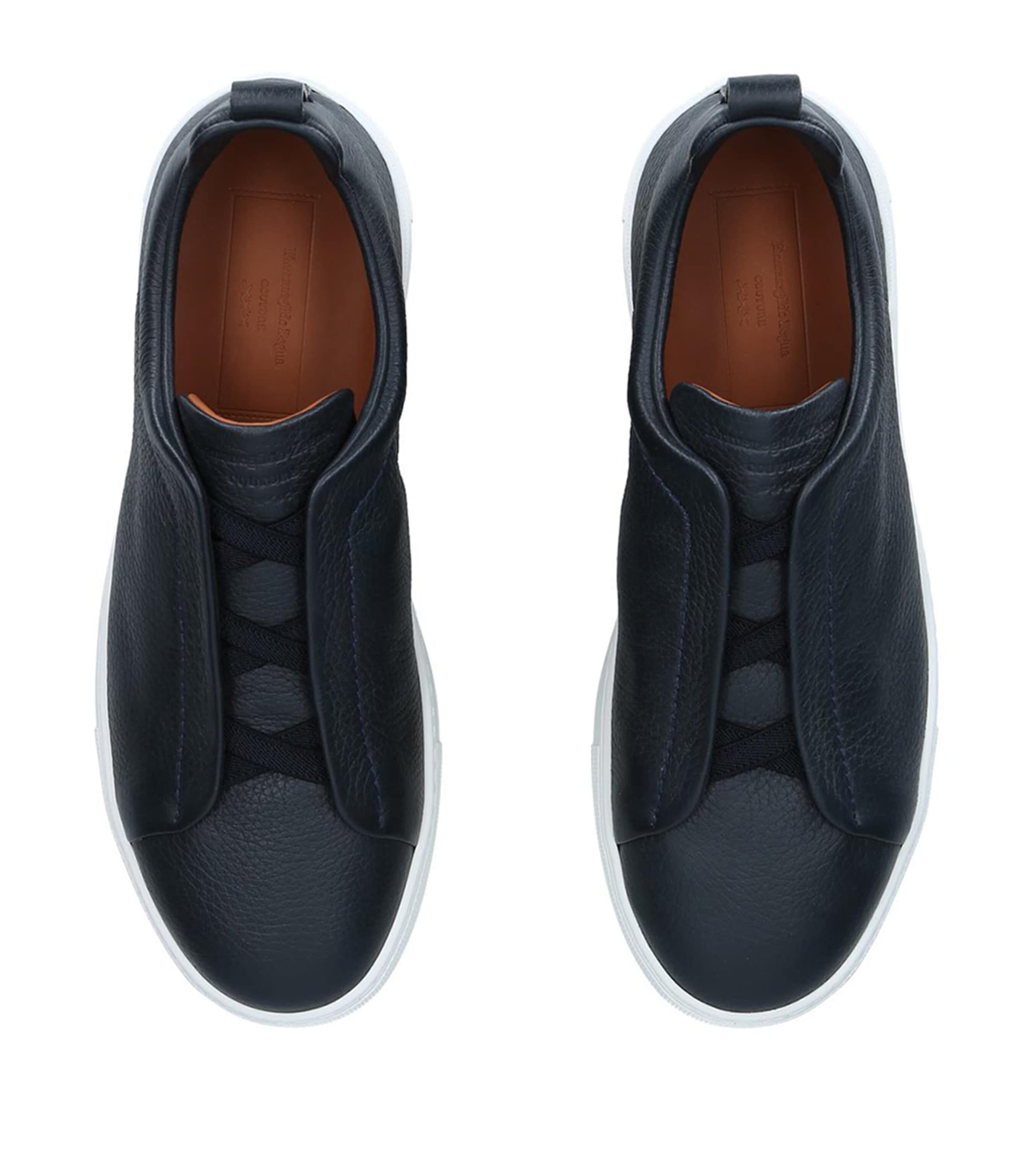 Triple Stitch Sneakers NAVY Image 4