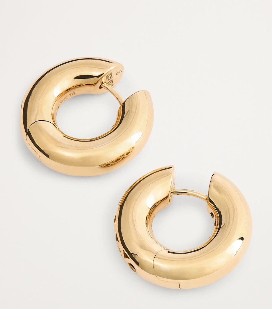 Yellow Gold Absolute Creoles Hoop Earrings YELLOW GOLD Image 6