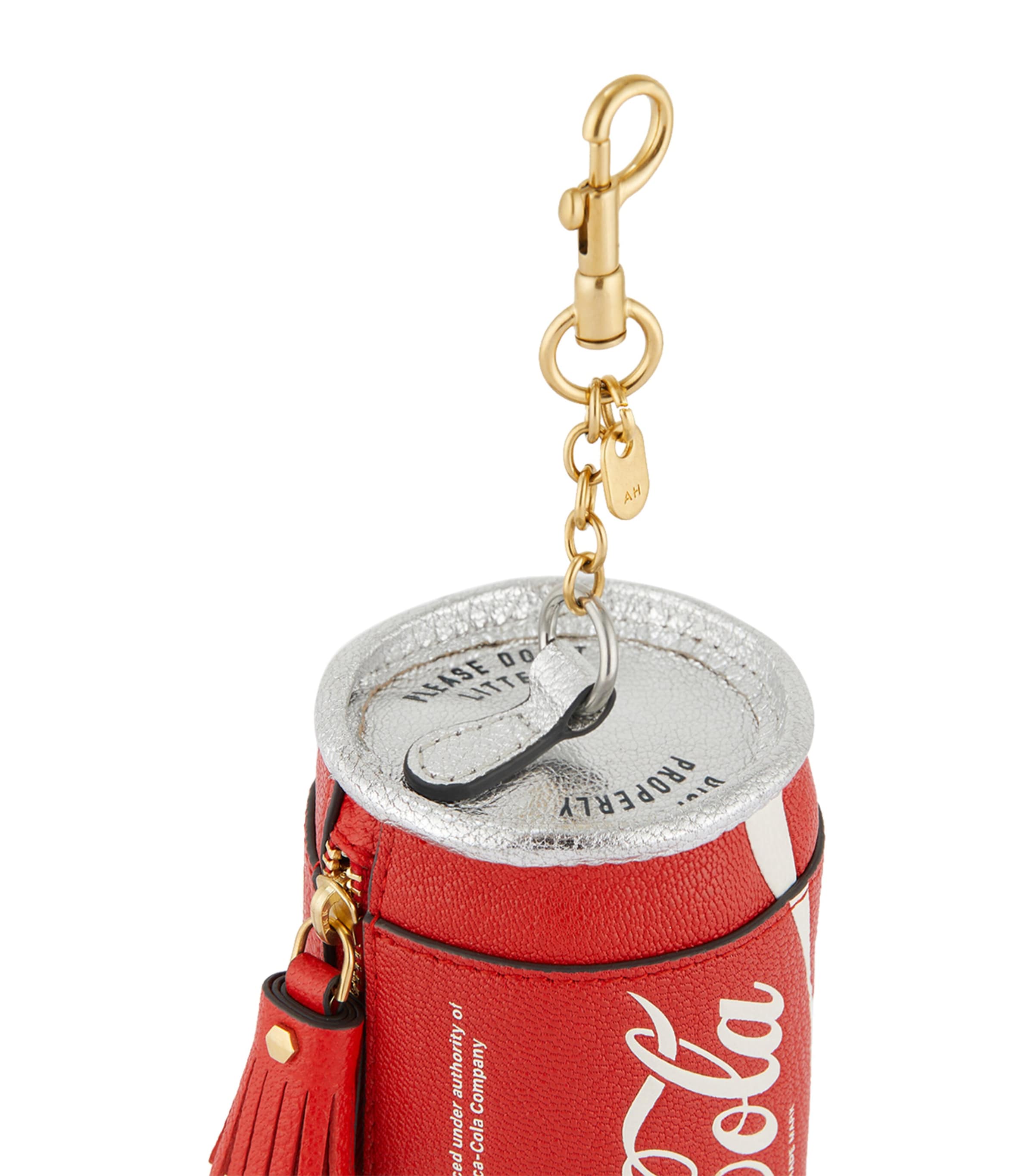 x Coca-Cola Leather Coin Purse BRIGHT RED Image 2