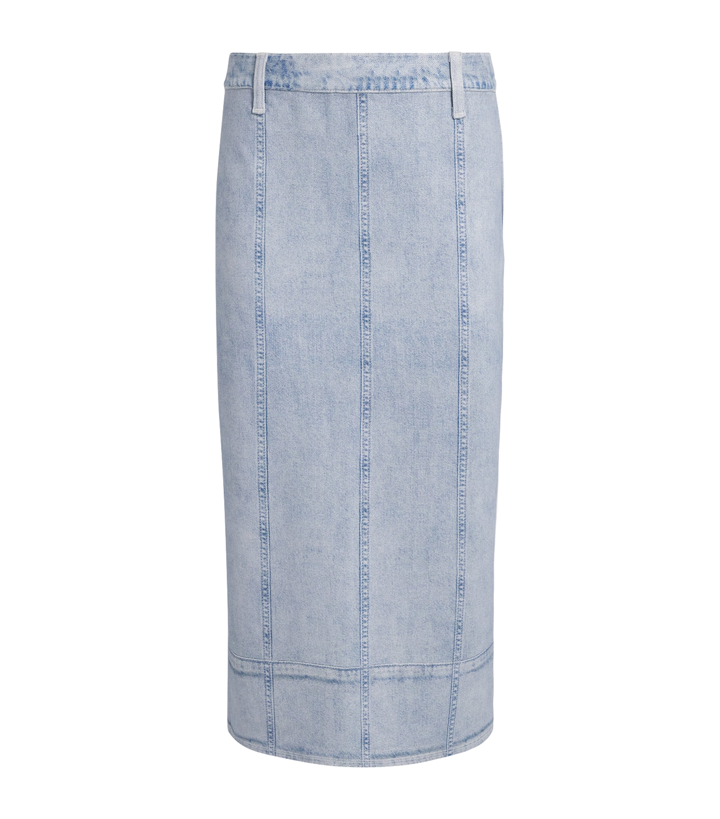 Rag & Bone Miramar Midi Pencil Skirt In Blue