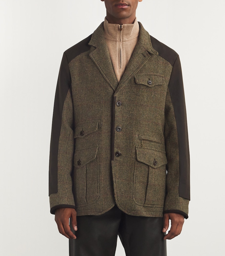 Wool Panelled Jacket MULTI Image 3