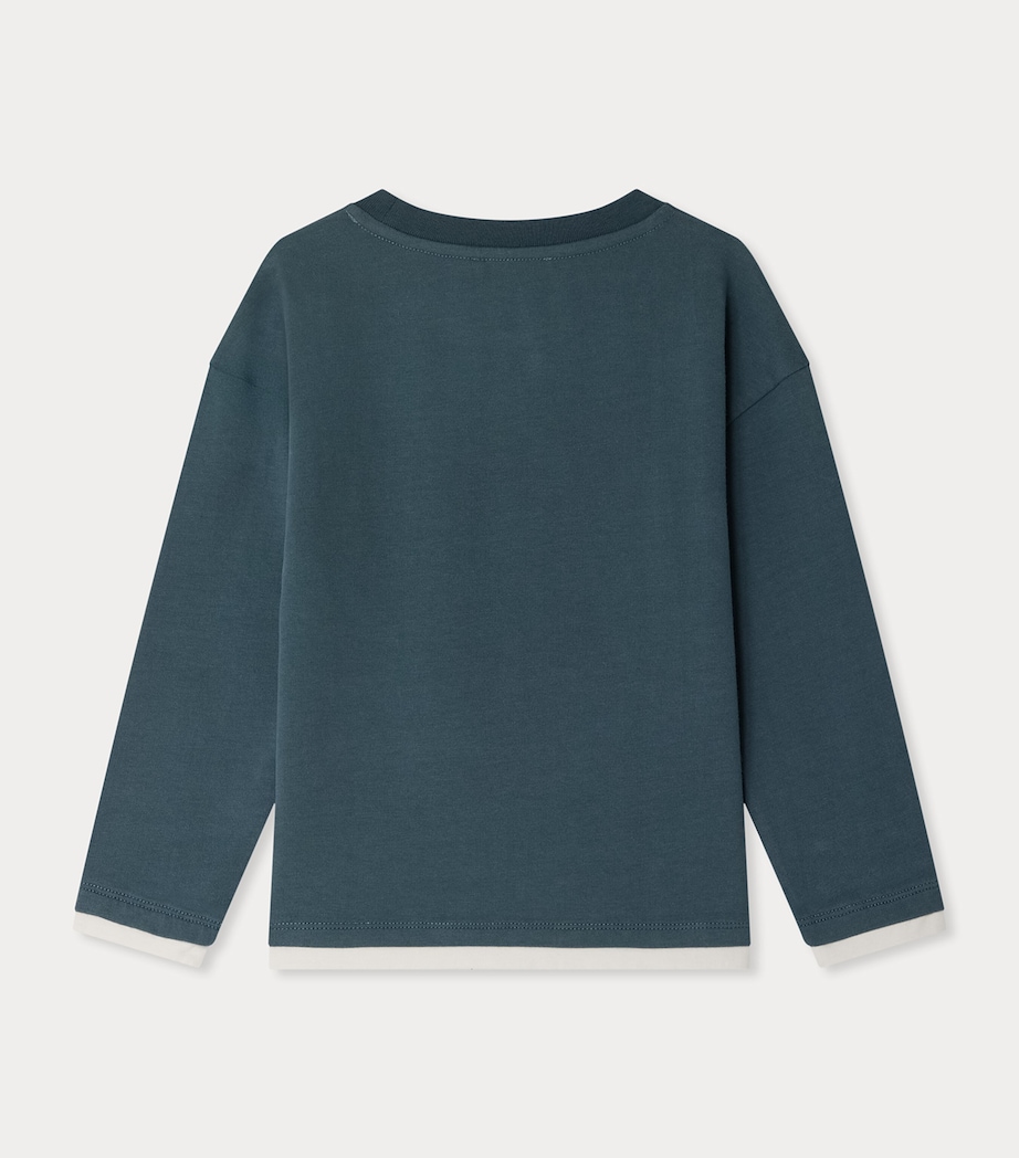 Cotton Bartholome T-Shirt (4-8 Years) UPB VERT BOUTEILLE Image 2