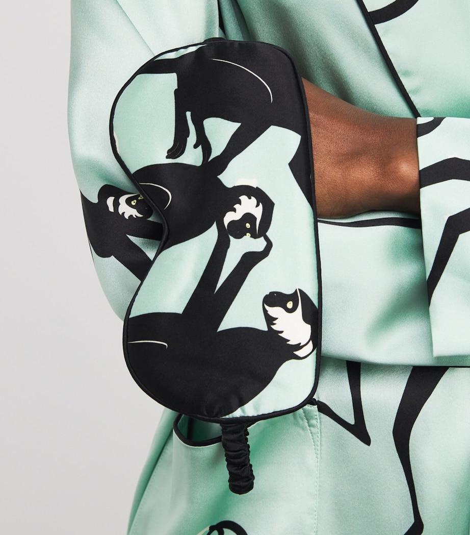 Silk Satin Audrey Eye Mask MONIKA Image 2