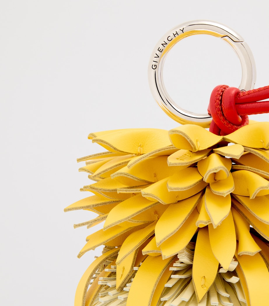 Givenchy Leather Thistle Keychain Image 3