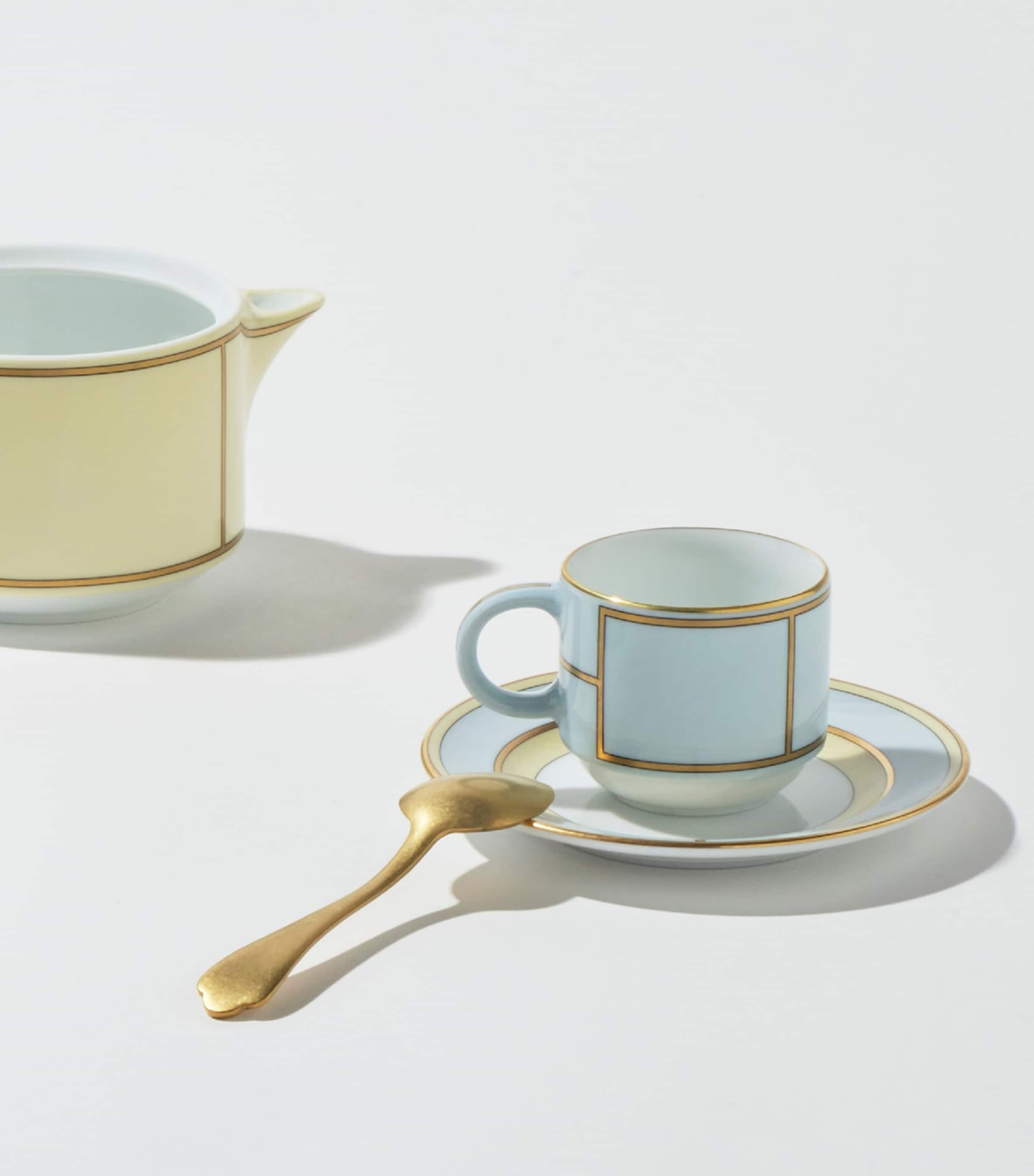 Porcelain Colonna Diva Celeste Coffee Cup (85ml) G00134903 Image 3