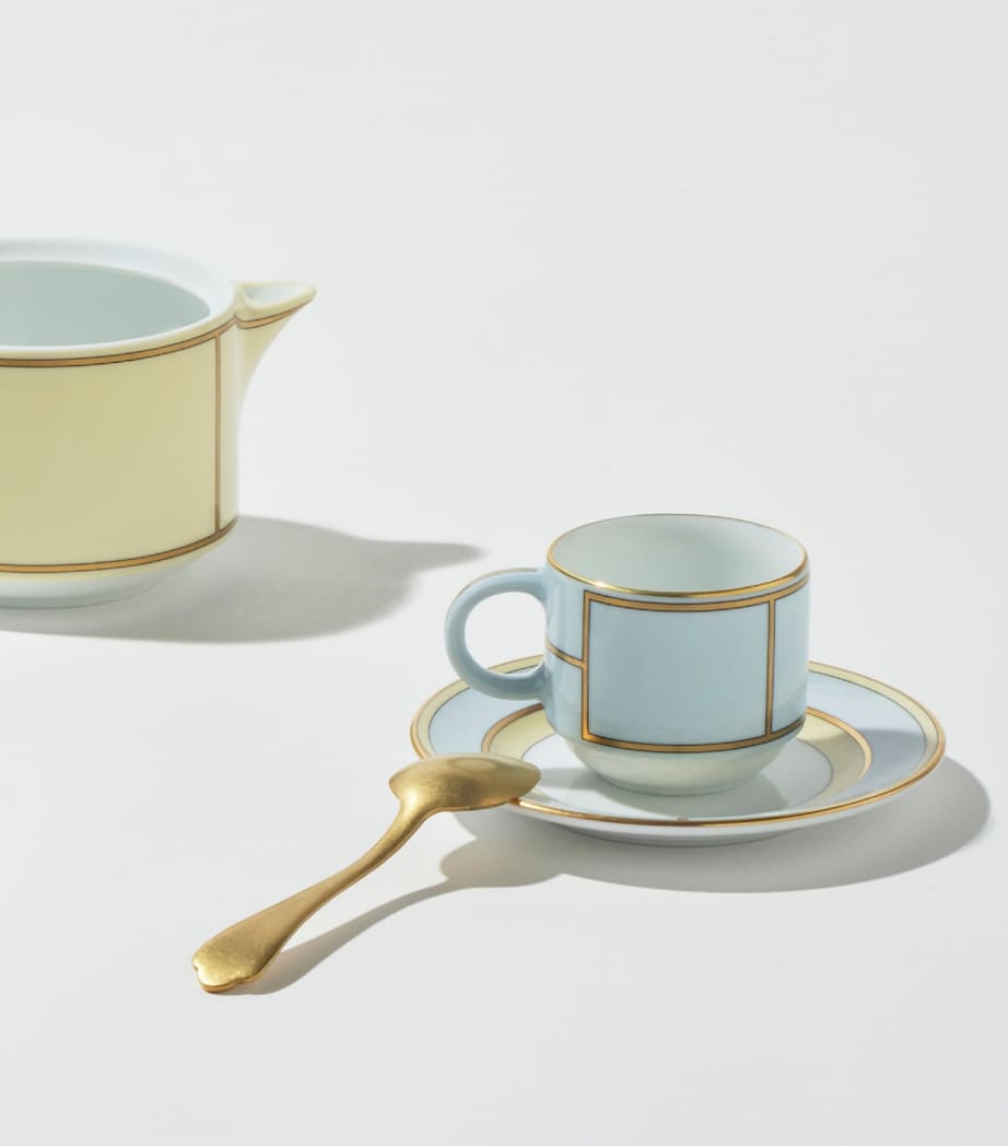 Porcelain Colonna Diva Celeste Coffee Cup (85ml) G00134903 Image 3