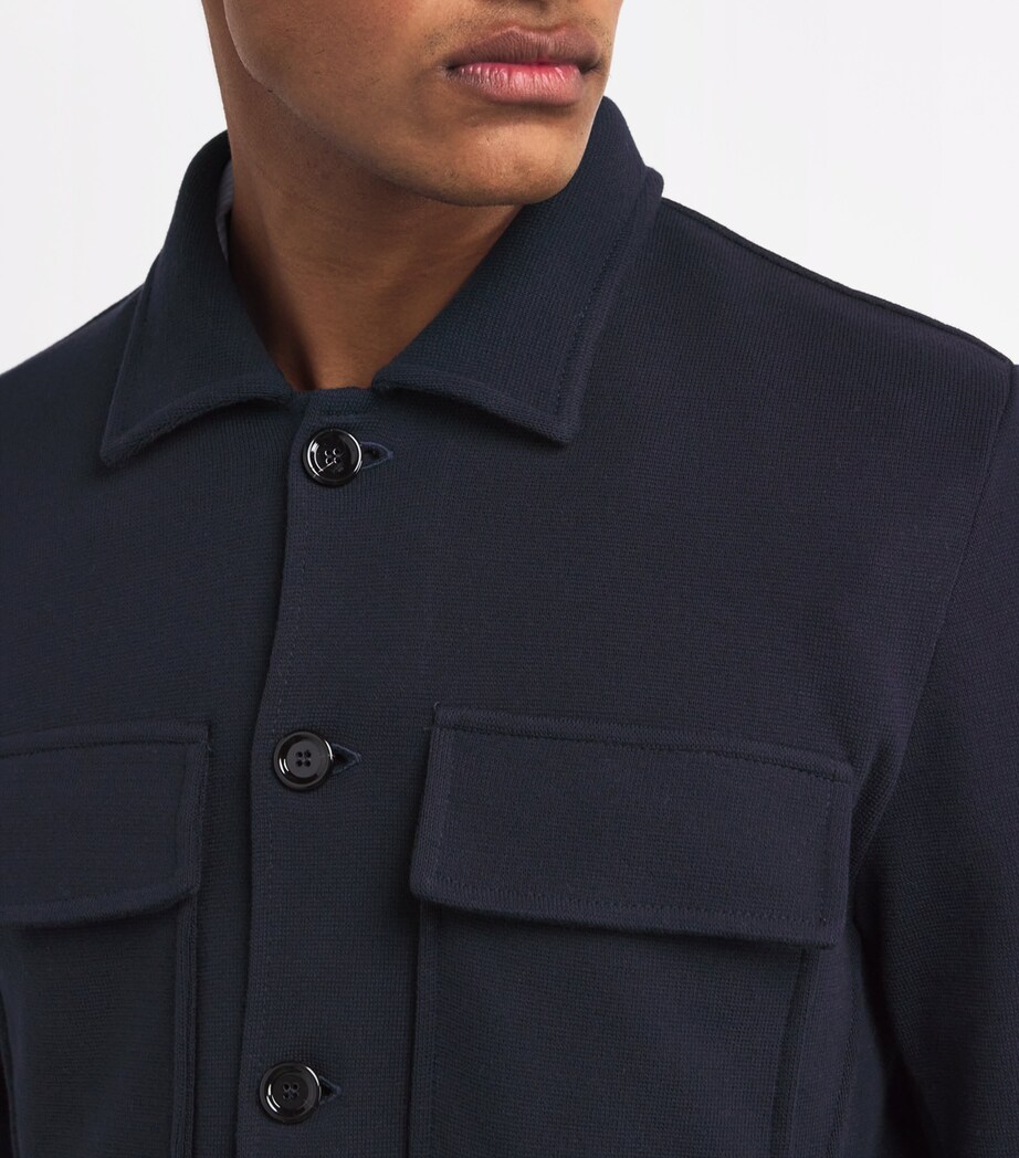 Cotton Button-Up Jacket 850 Image 6