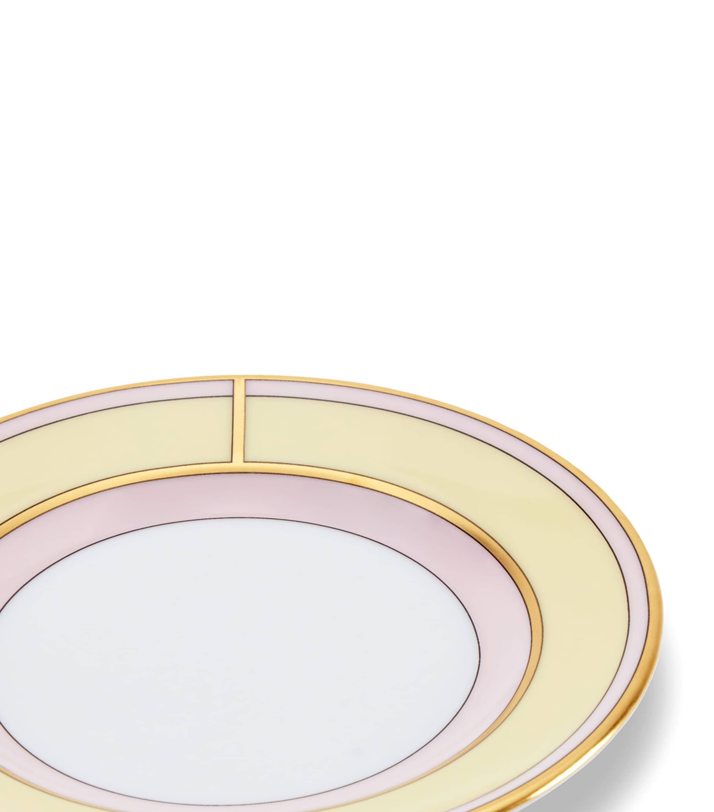 Porcelain Colonna Diva Giallo Coffee Saucer (12.5cm) G00134901 Image 5