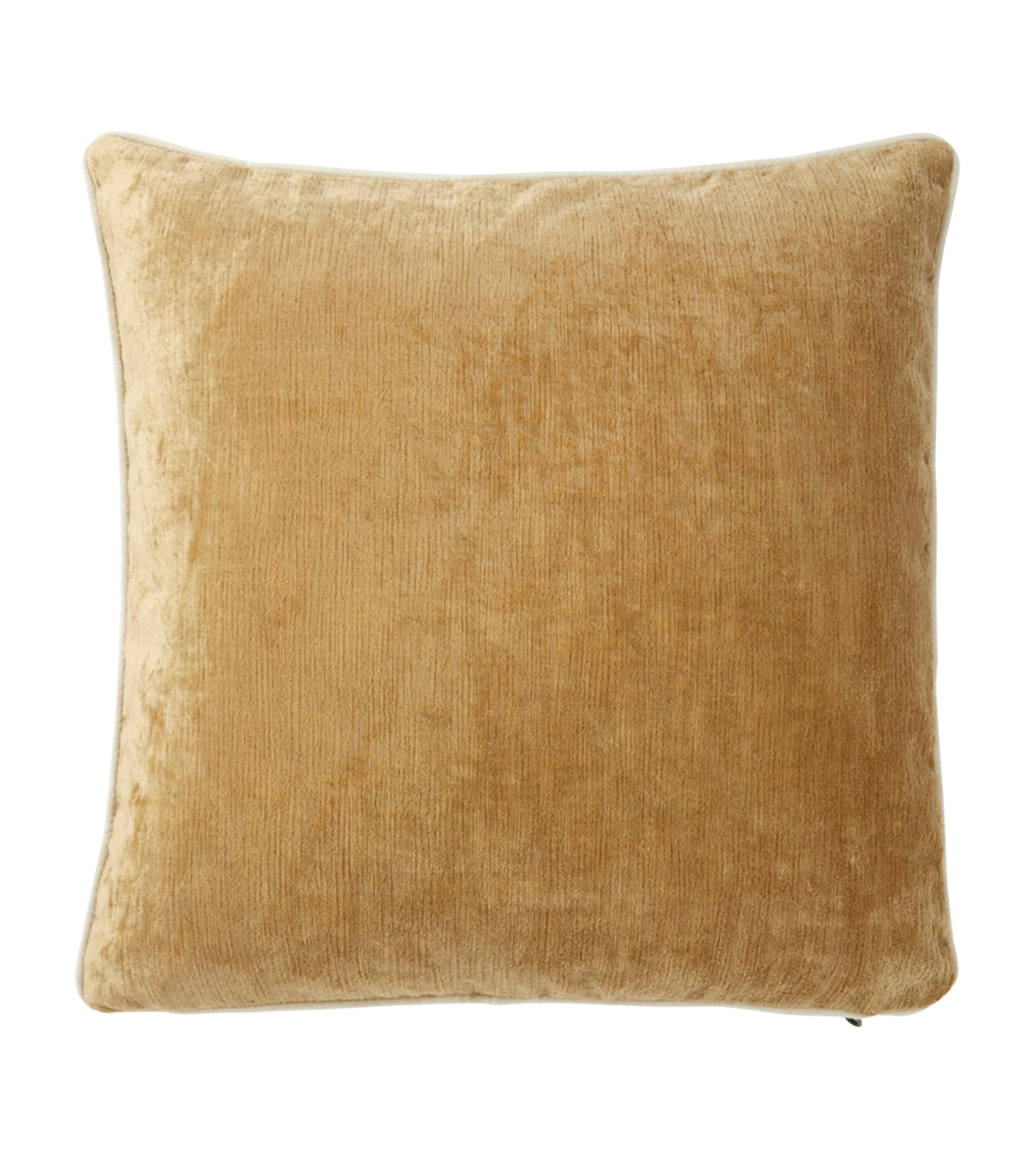 Yves Delorme Orphéo Square Cushion Cover (45cm x 45cm) Daim Image 1