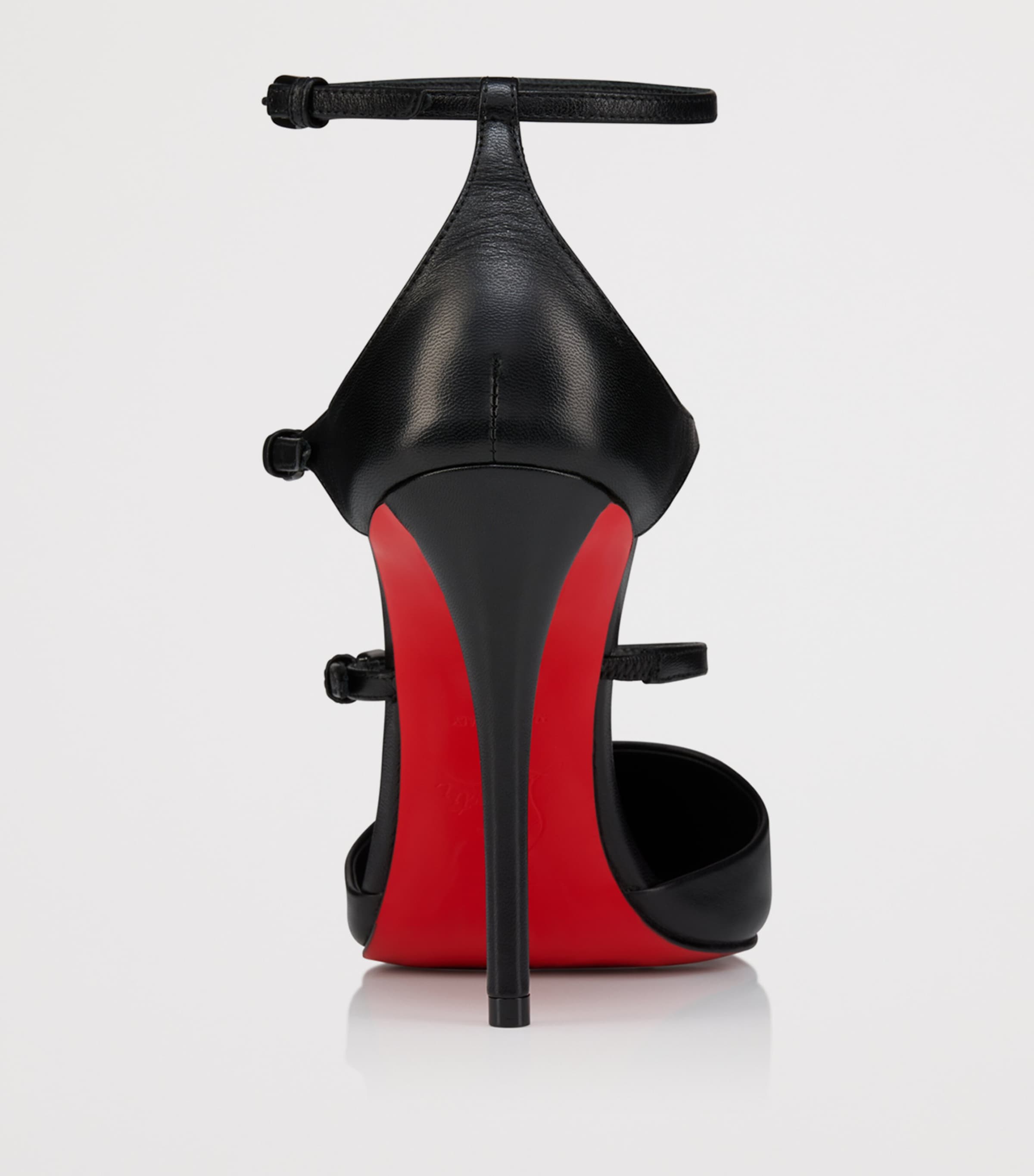 Christian Louboutin Womens Milena Leather Pumps 100 Image 4