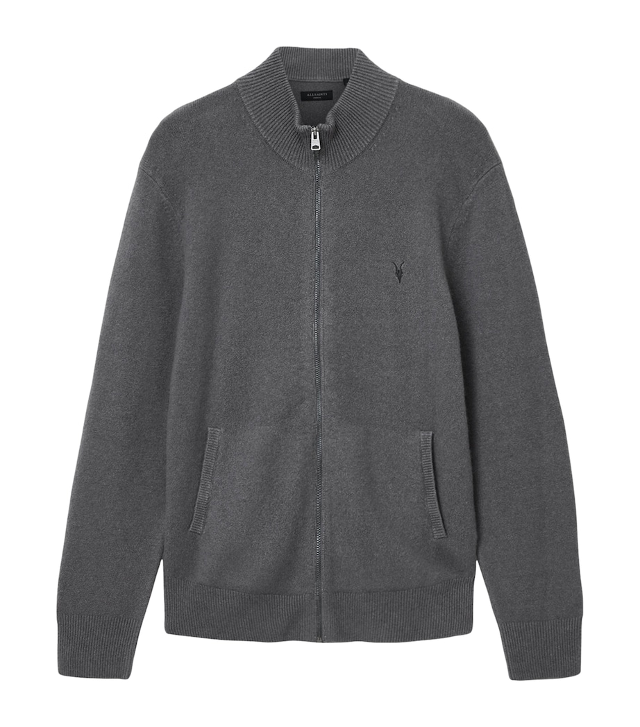 Statten Zip-Up Cardigan ASHER GREY Image 1