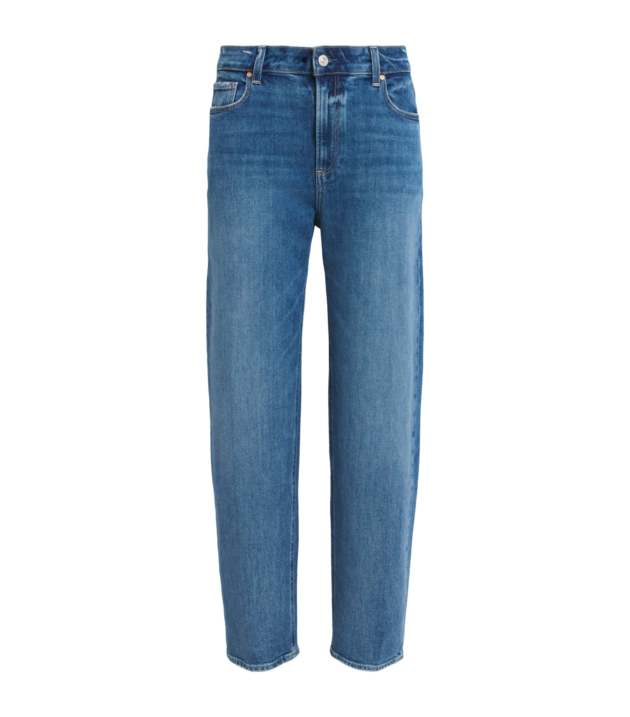 PAIGE Womens Stretch-Denim Alexis Wide-Leg Jeans Poet Image 1