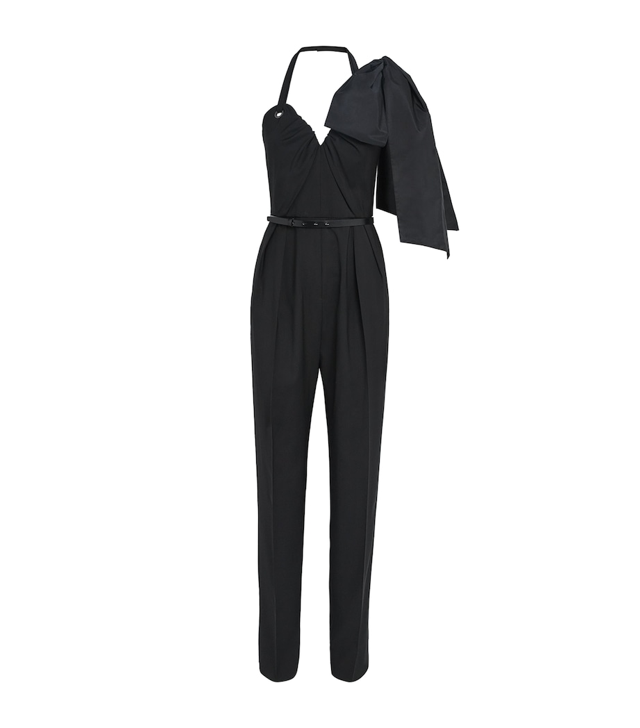 Virgin Wool Jumpsuit BLACK Image 1
