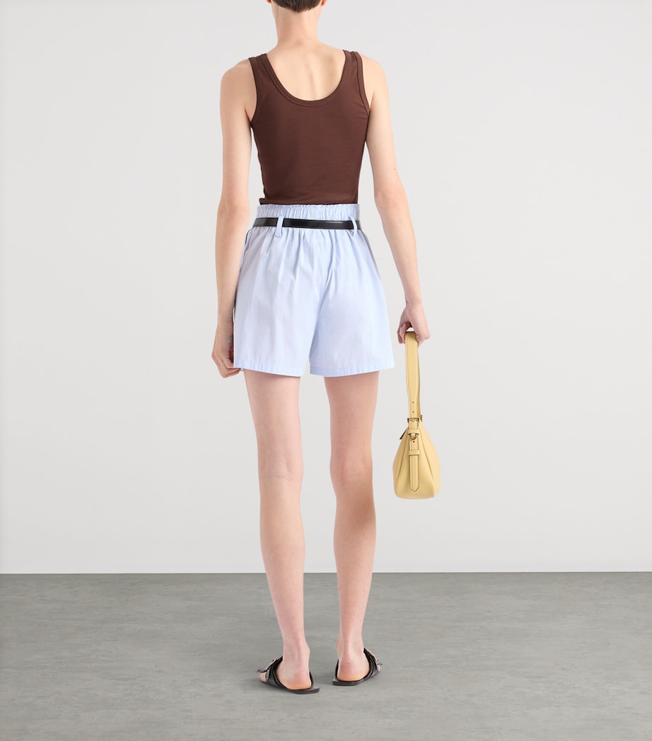 Prada Womens Ribbed Triangle Tank Top Image 5