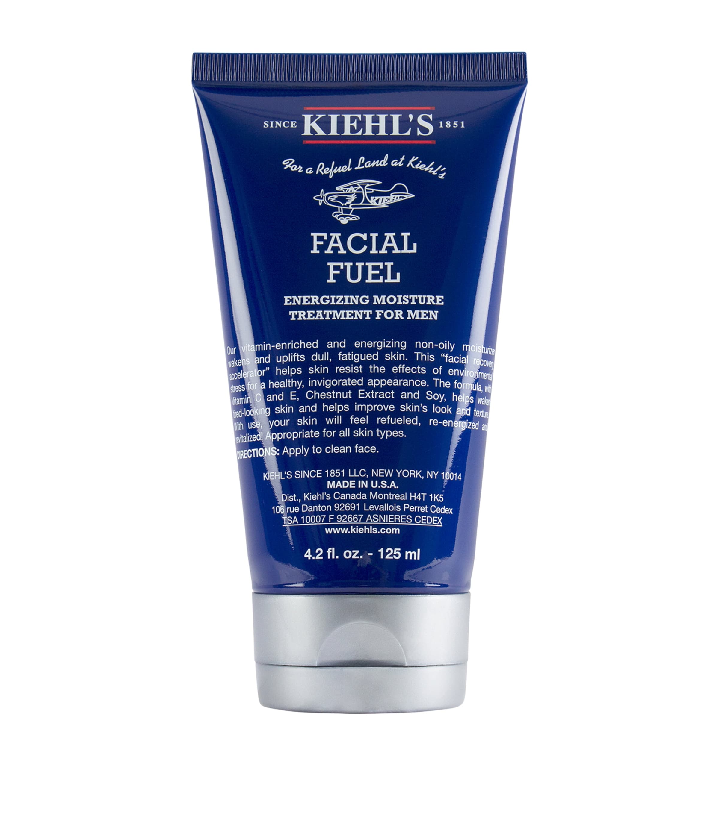 Kiehl's Since 1851 Facial Fuel Energising Moisture Treatment For Men In White