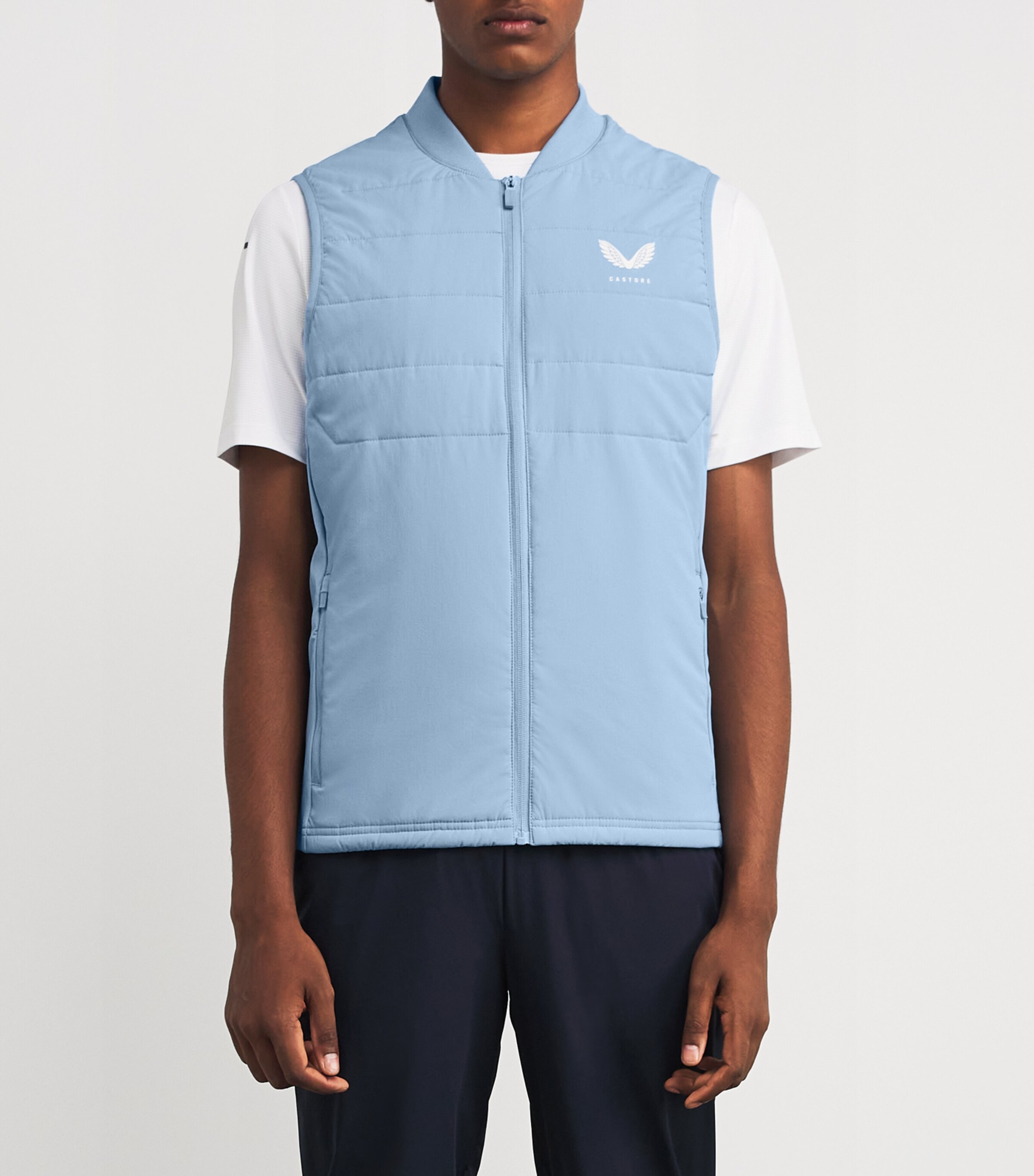 Apex Padded Training Gilet SKY BLUE Image 3