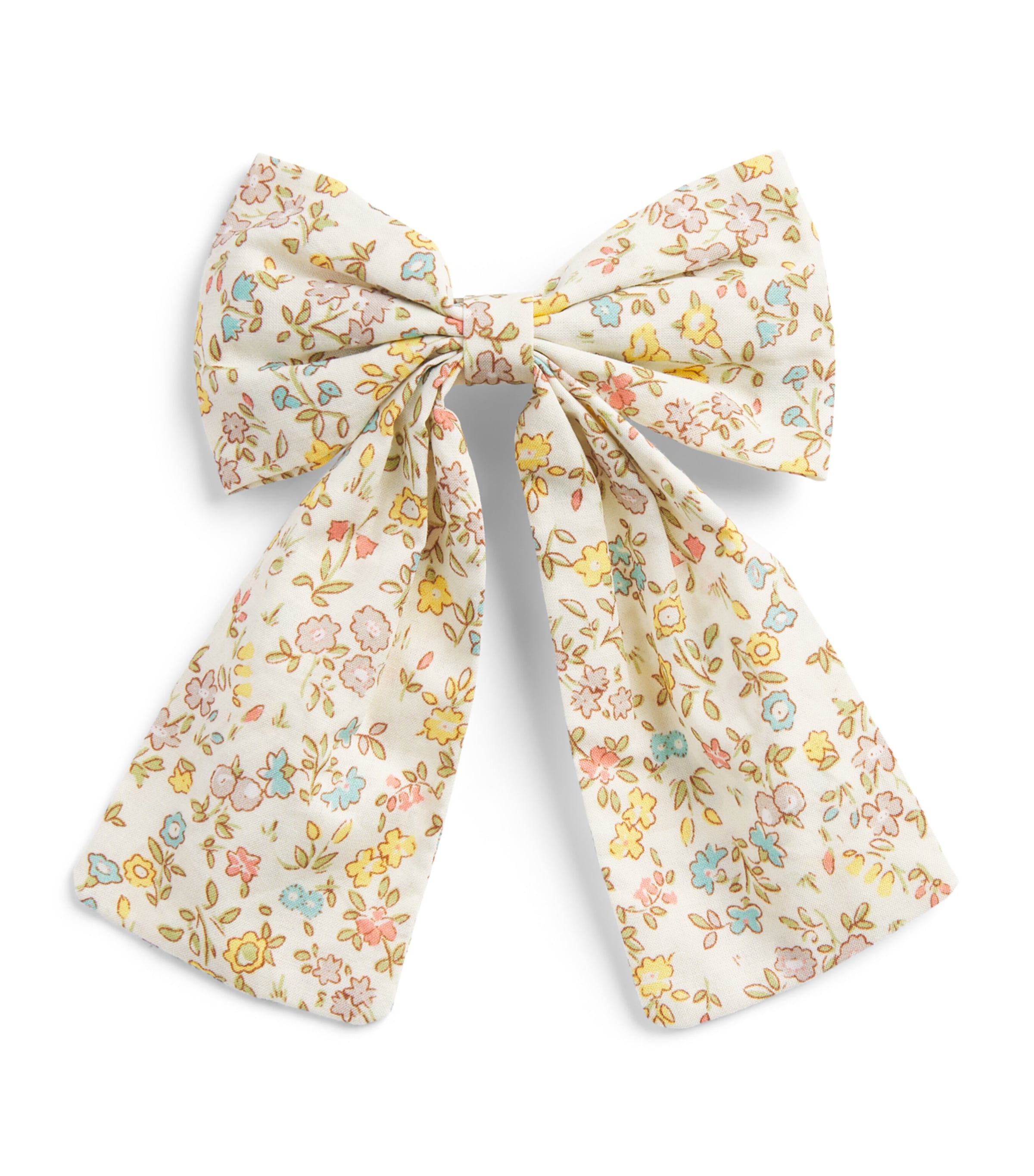 Rockahula Floral Bow Hair Clip Neutral Image 1