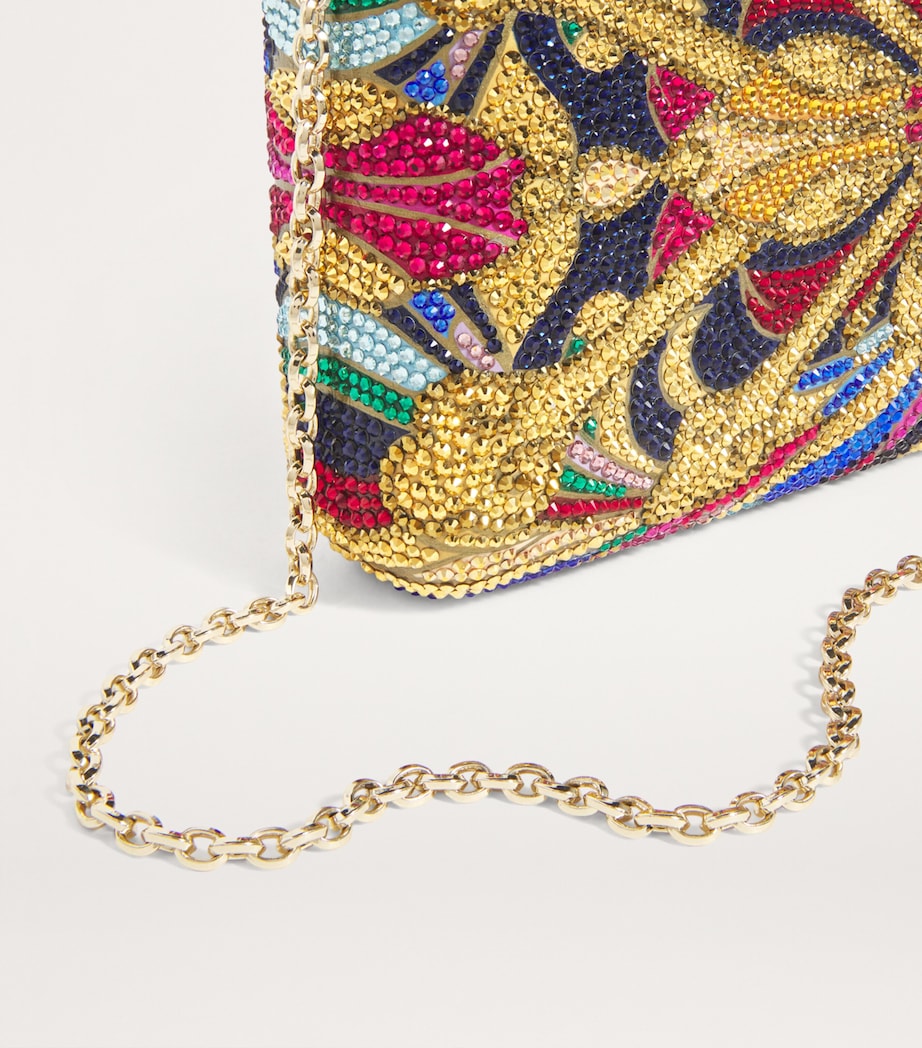 Crystal Lantern Tile Clutch Bag SAUMT SLVR ARM MLTI Image 4