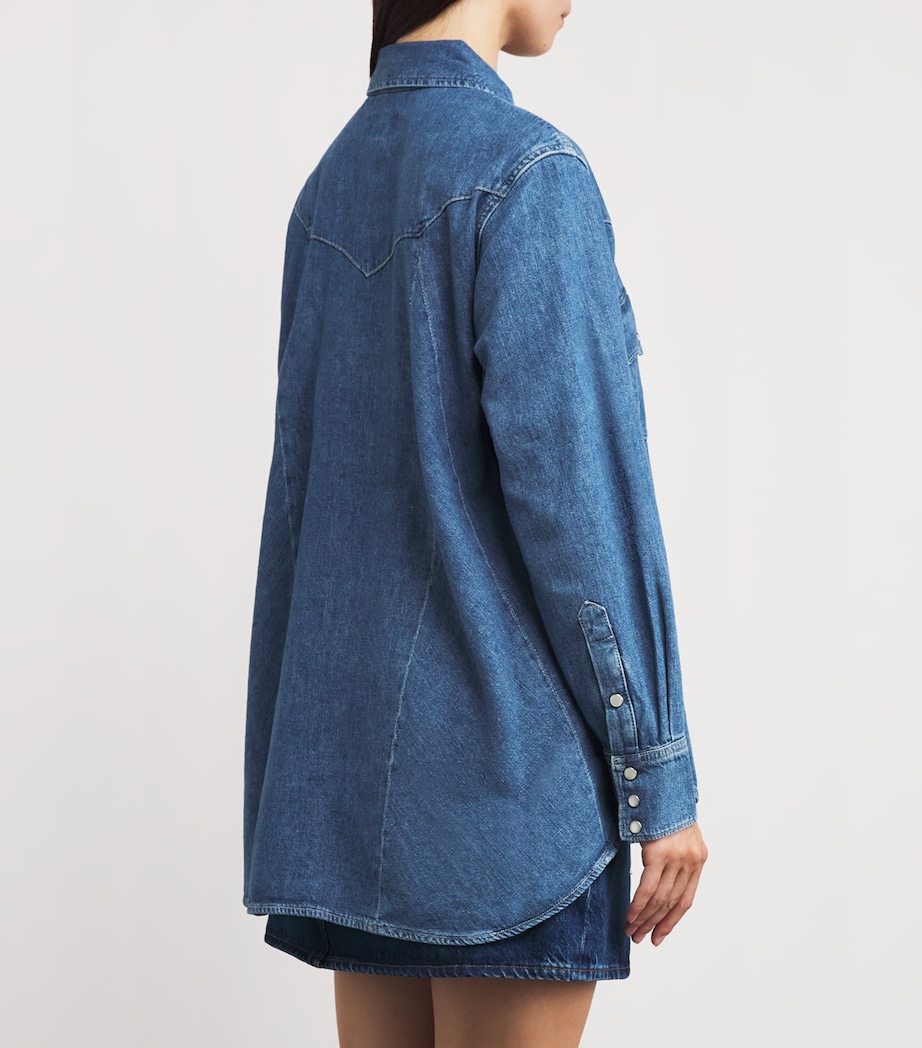 Denim Western Shirt NISKU WASH Image 4