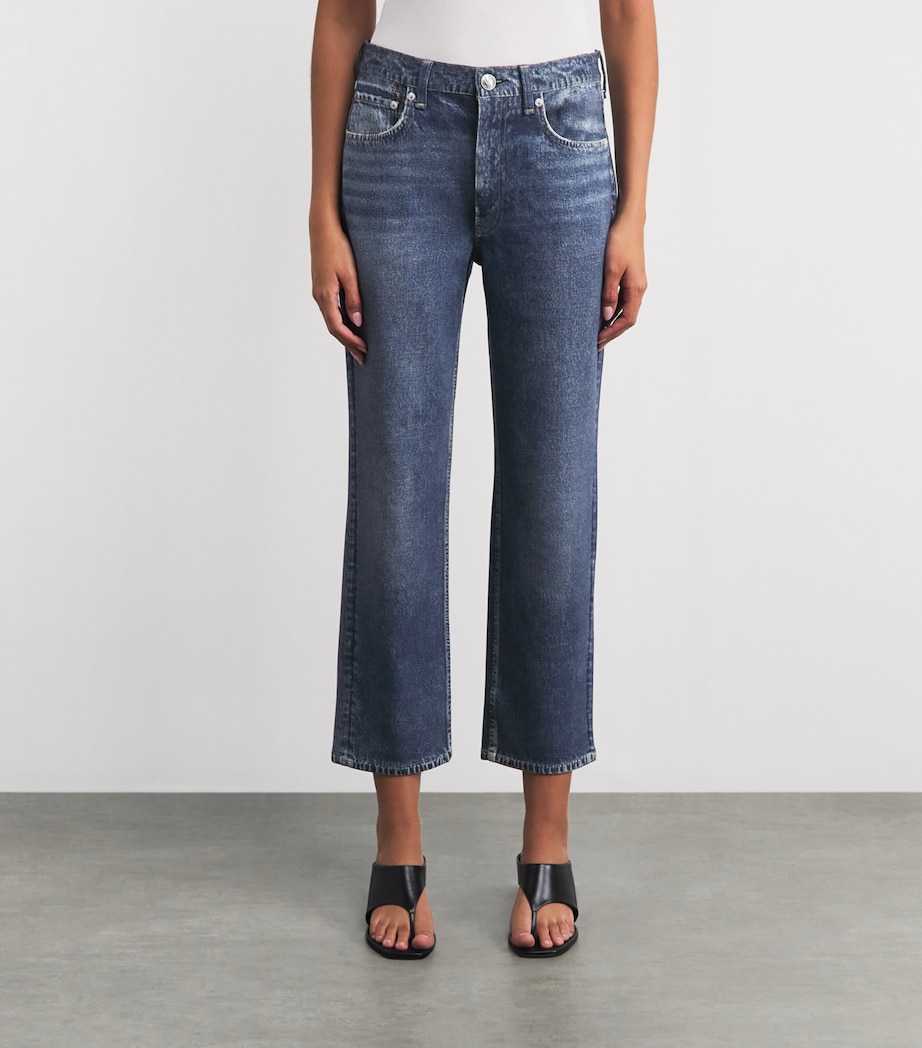 Rag & Bone Womens Miramar Harlow Straight Jeans Kimbr Image 4