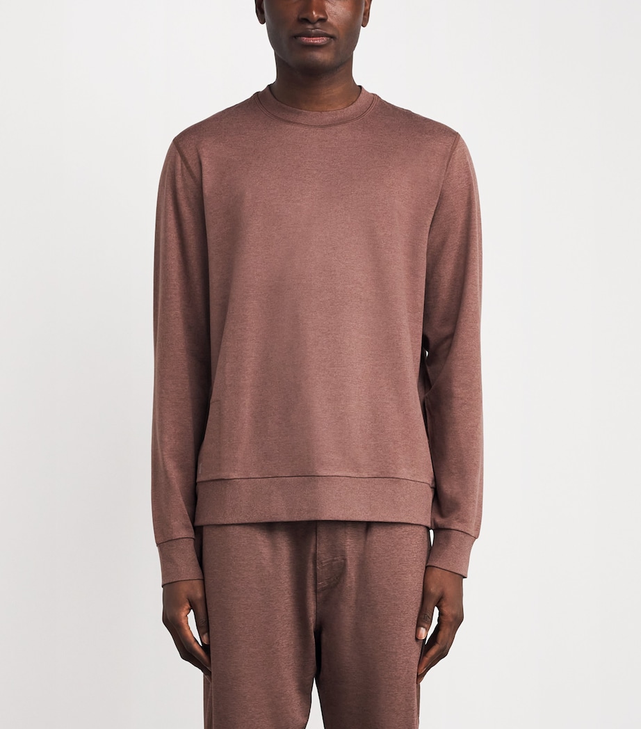 Ponto Performance Sweatshirt SAH SABLE HEATHER Image 3