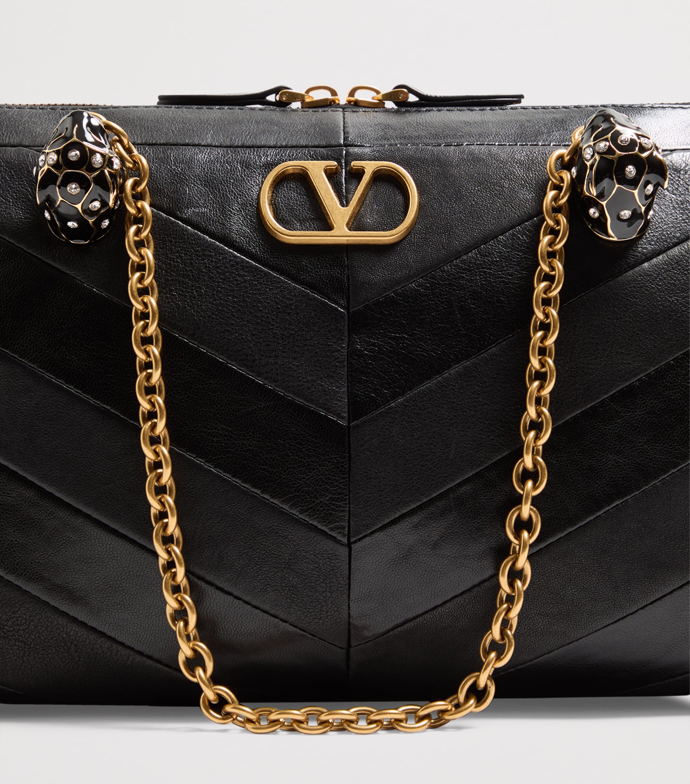 Lambskin Panthea Tote Bag 0NO Image 6