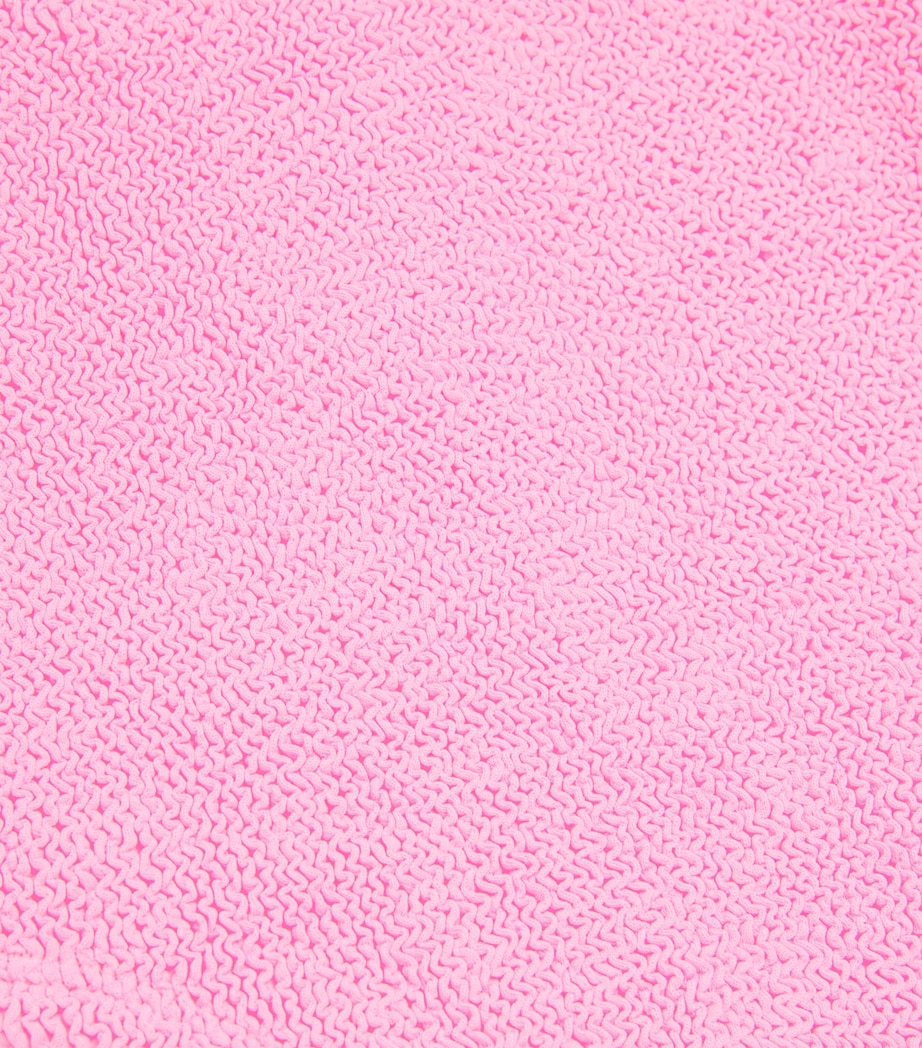 Ruffle-Trim Lara Swimsuit (7-12 Years) BUBBLEGUM Image 3