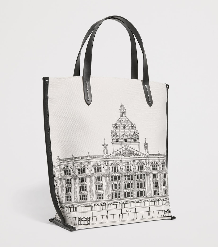 Small Building Shopper Bag CREAM Image 2