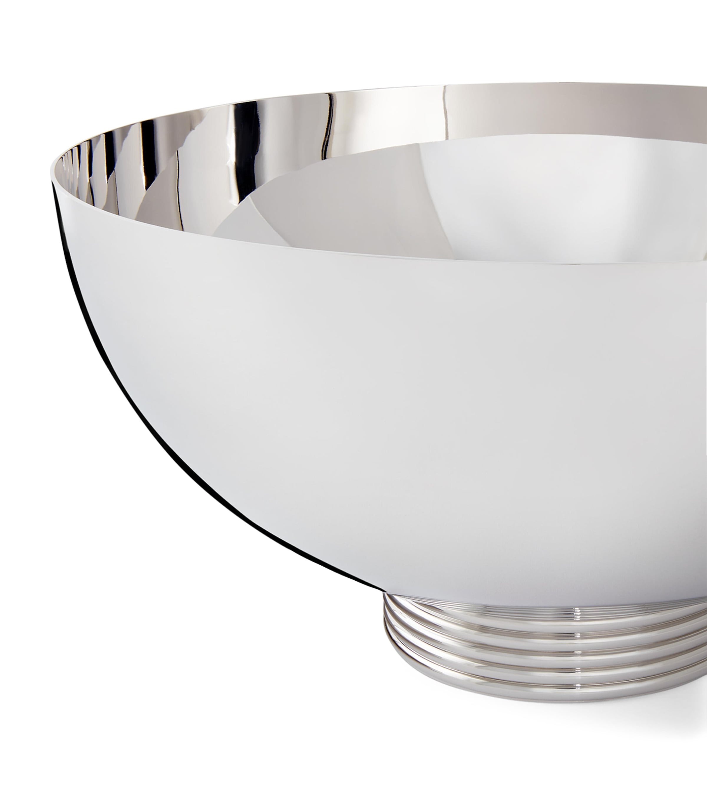 Ralph Lauren Home Large Thorpe Serving Bowl (33cm) Stainless Steel Image 2