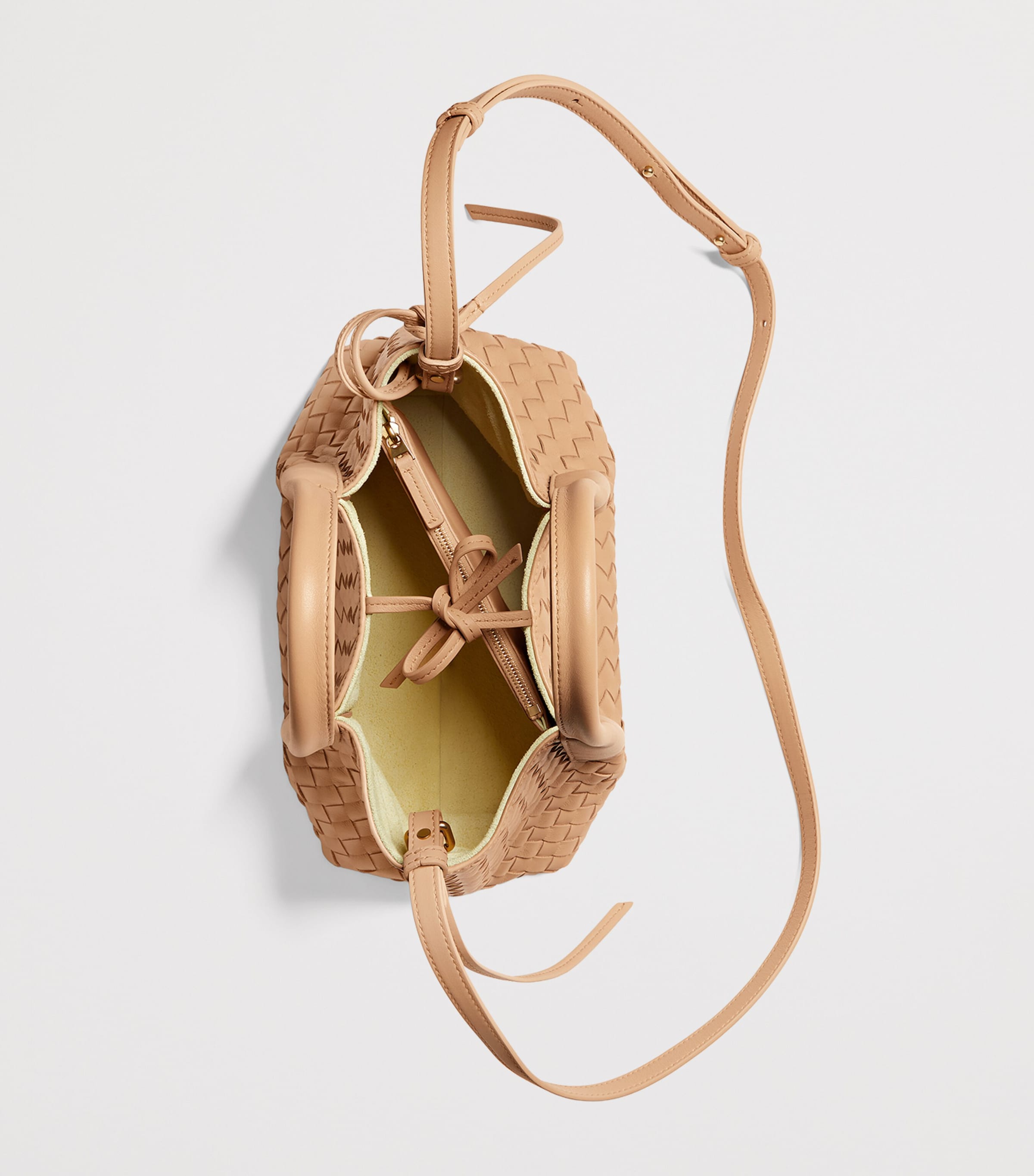 Bottega Veneta Small Leather Intrecciato Pinacoteca Tote Bag Image 5