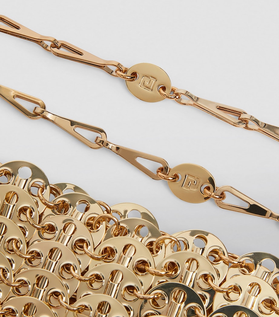 Rabanne Chainmail Nano Bag Light Gold Image 8