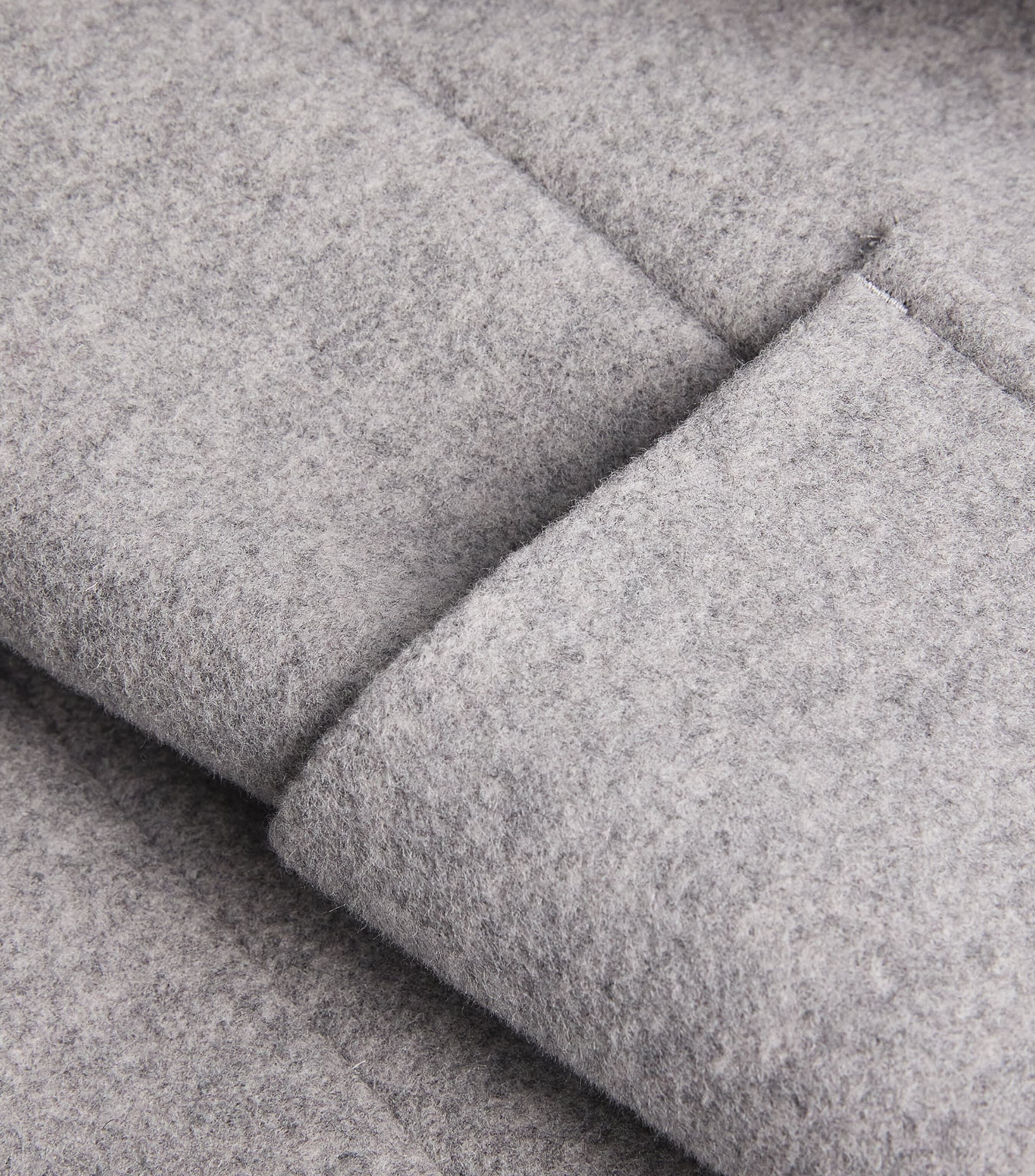 Wool Belted Coat MELANGE GREY Image 5