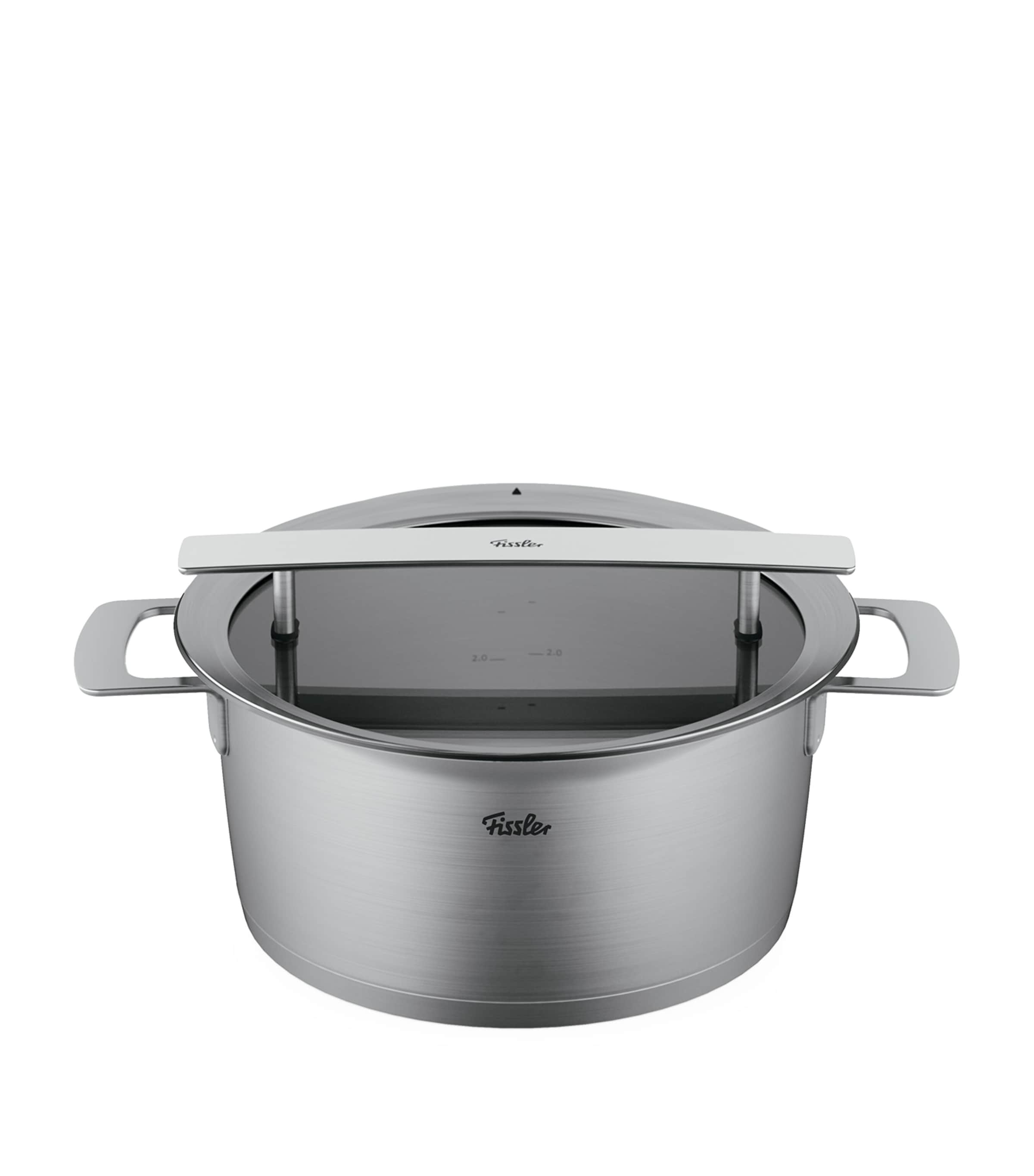 Stainless Steel Phi Stew Pot with Lid (24cm) STAINLESS STEEL Image 4