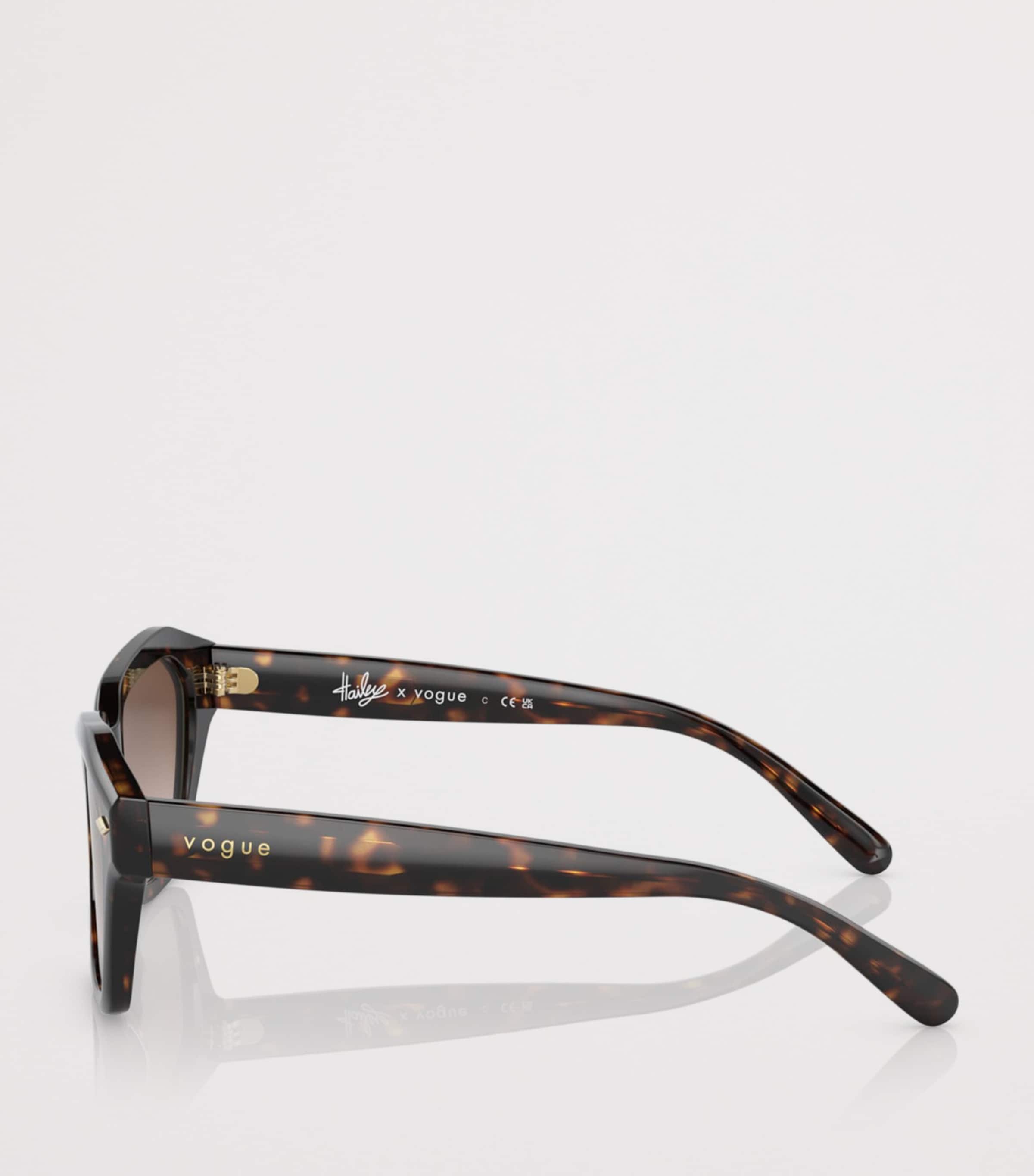 Vogue Acetate Irregular Sunglasses Image 3