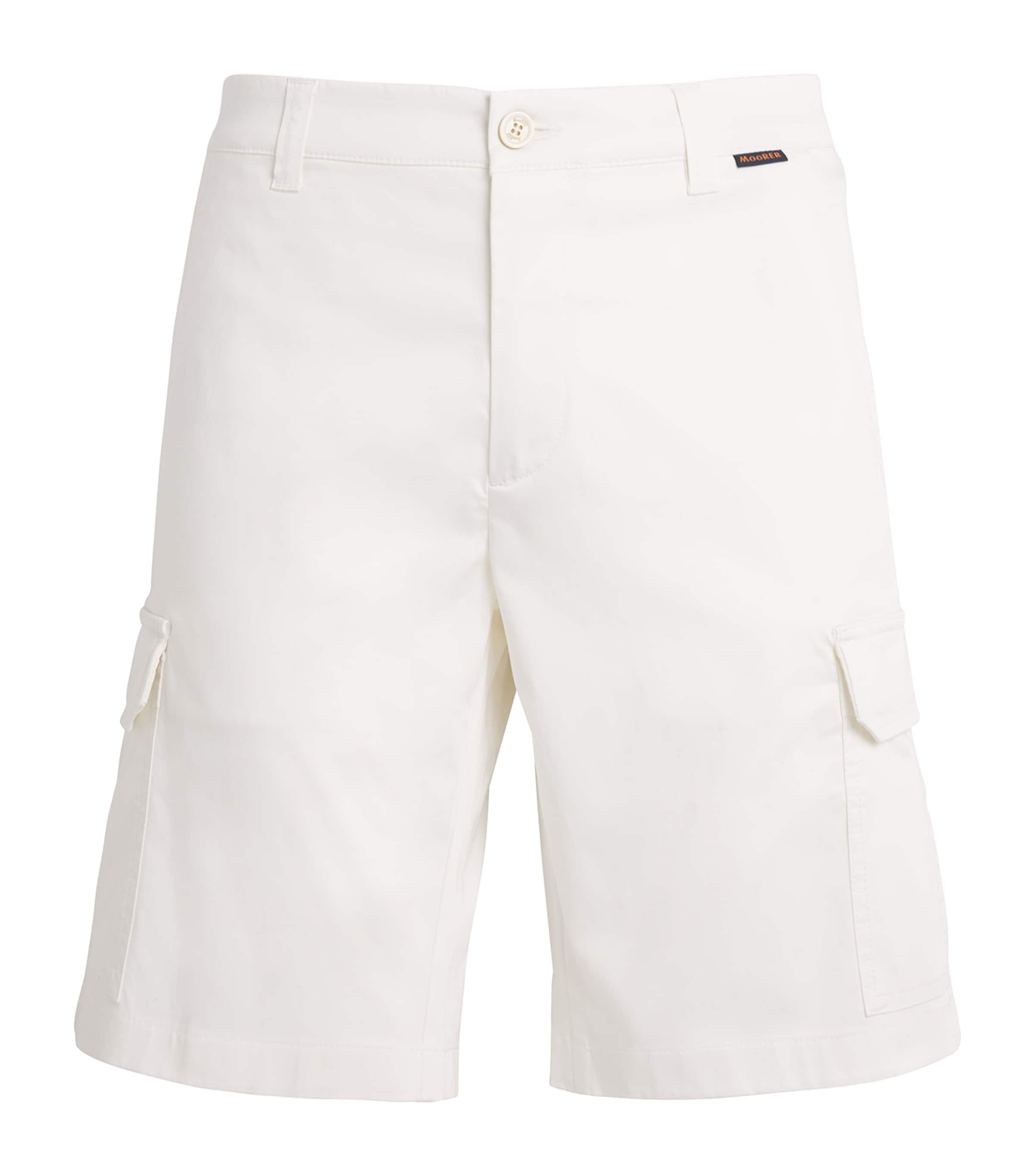 Moorer Cotton-stretch Aron Shorts