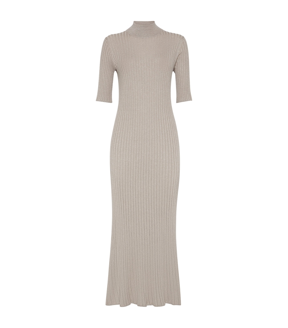 Cashmere-Blend Rib-Knit Maxi Dress C9729 Image 1
