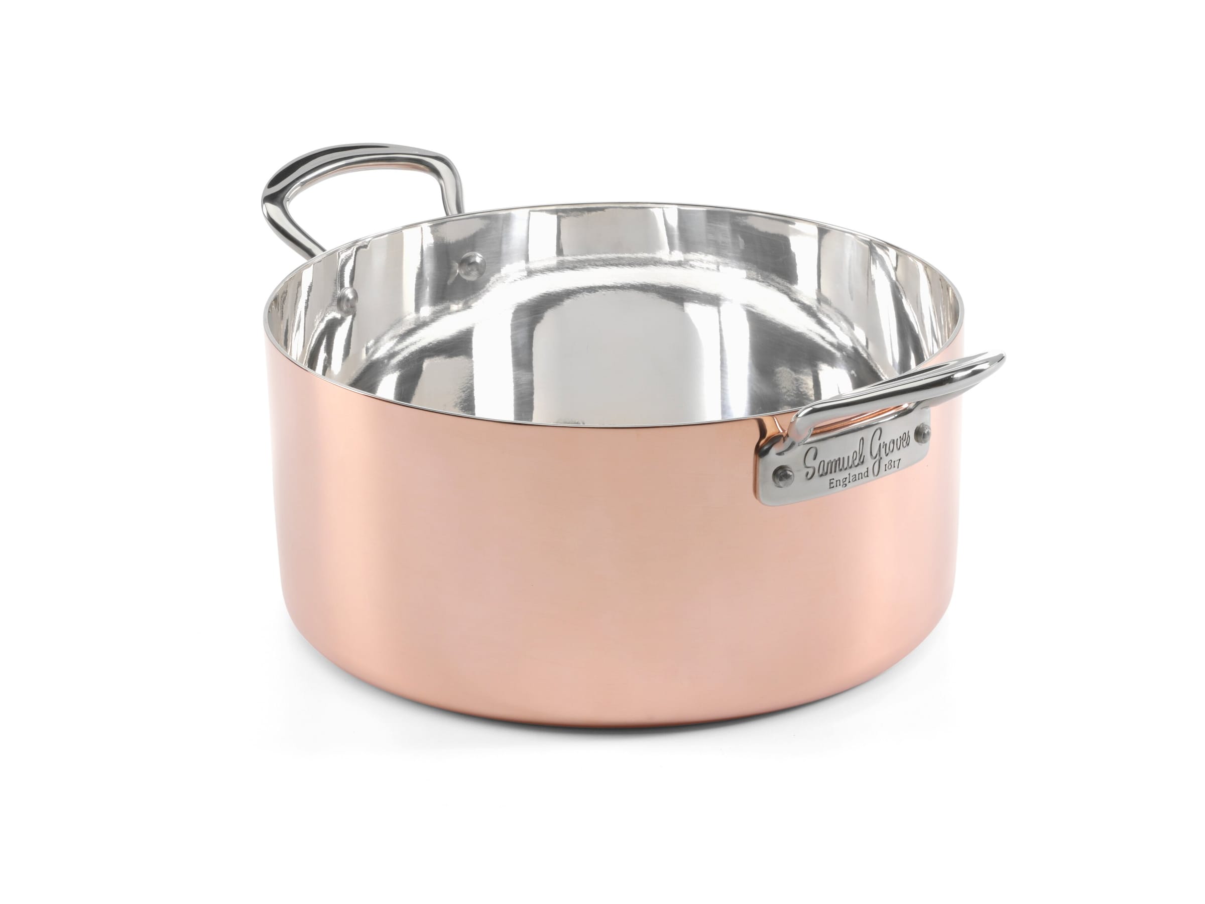 Silver-Plated Copper 5-Piece Chef Set SILVER/COPPER Image 13