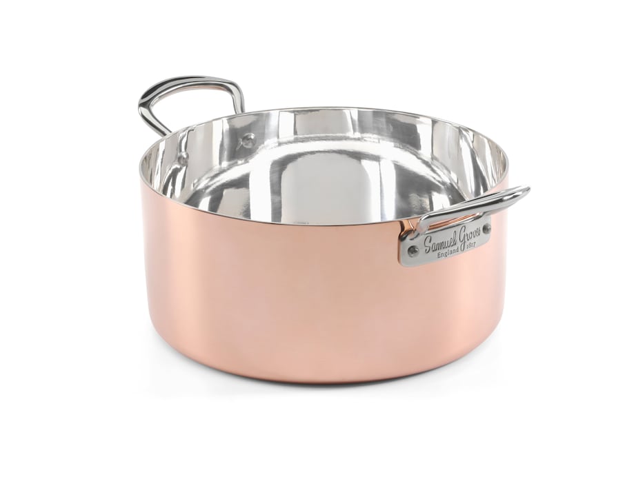 Silver-Plated Copper 5-Piece Chef Set SILVER/COPPER Image 13