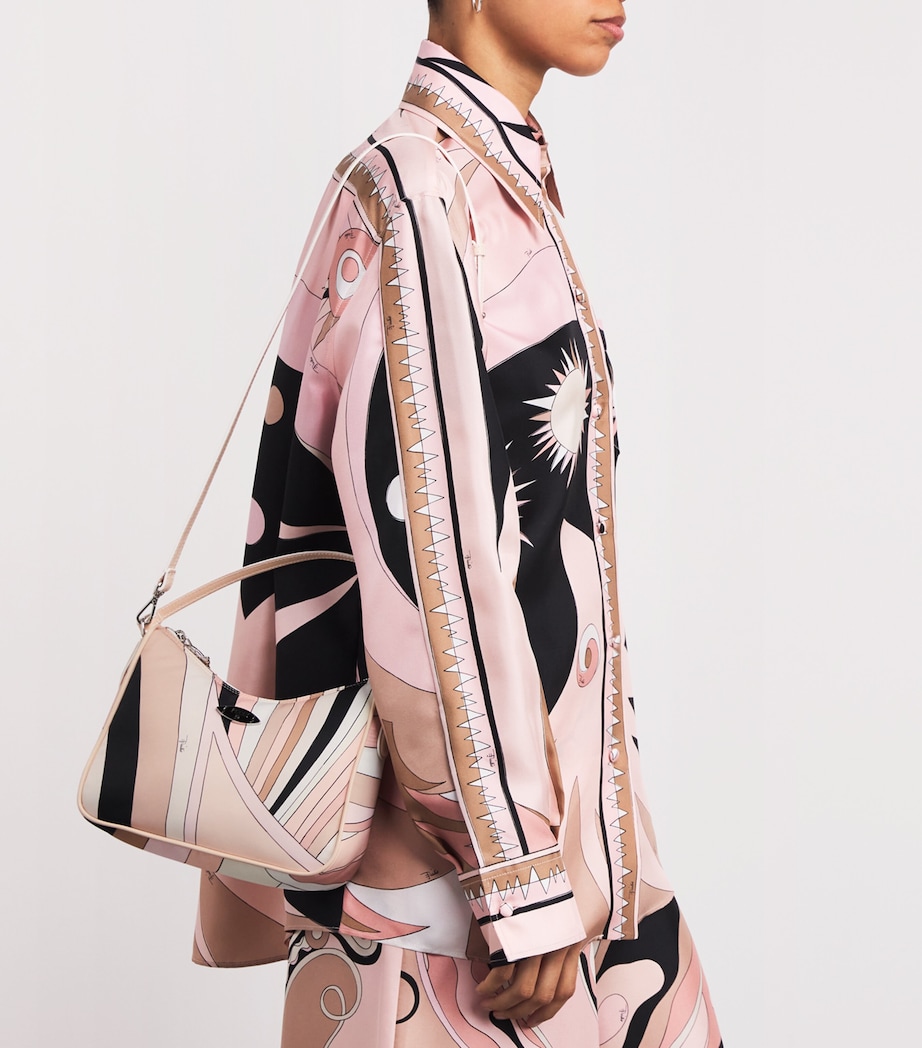 Iride Print Yummy Shoulder Bag 007 NUDE Image 2