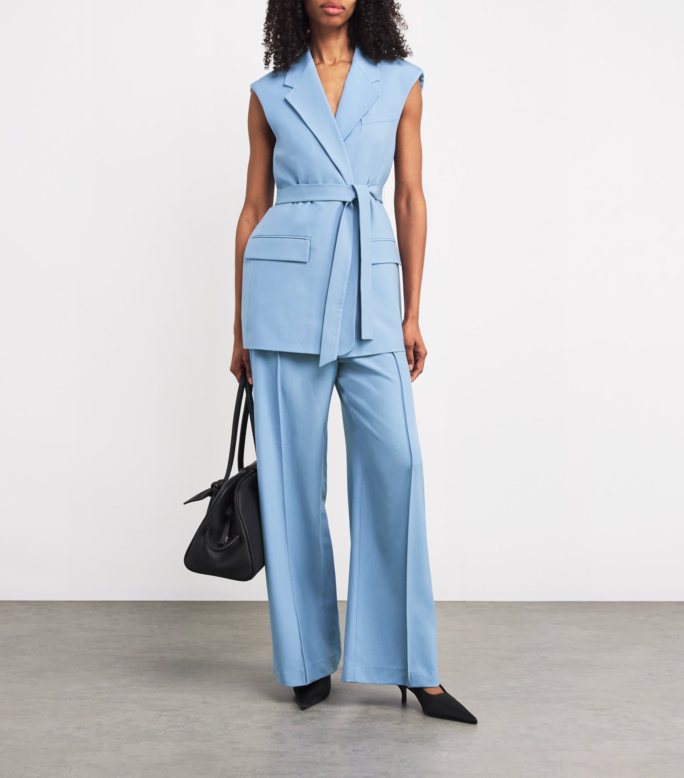 Wool Atlantis Blazer Vest M60 CORNFLOWER BLUE Image 2