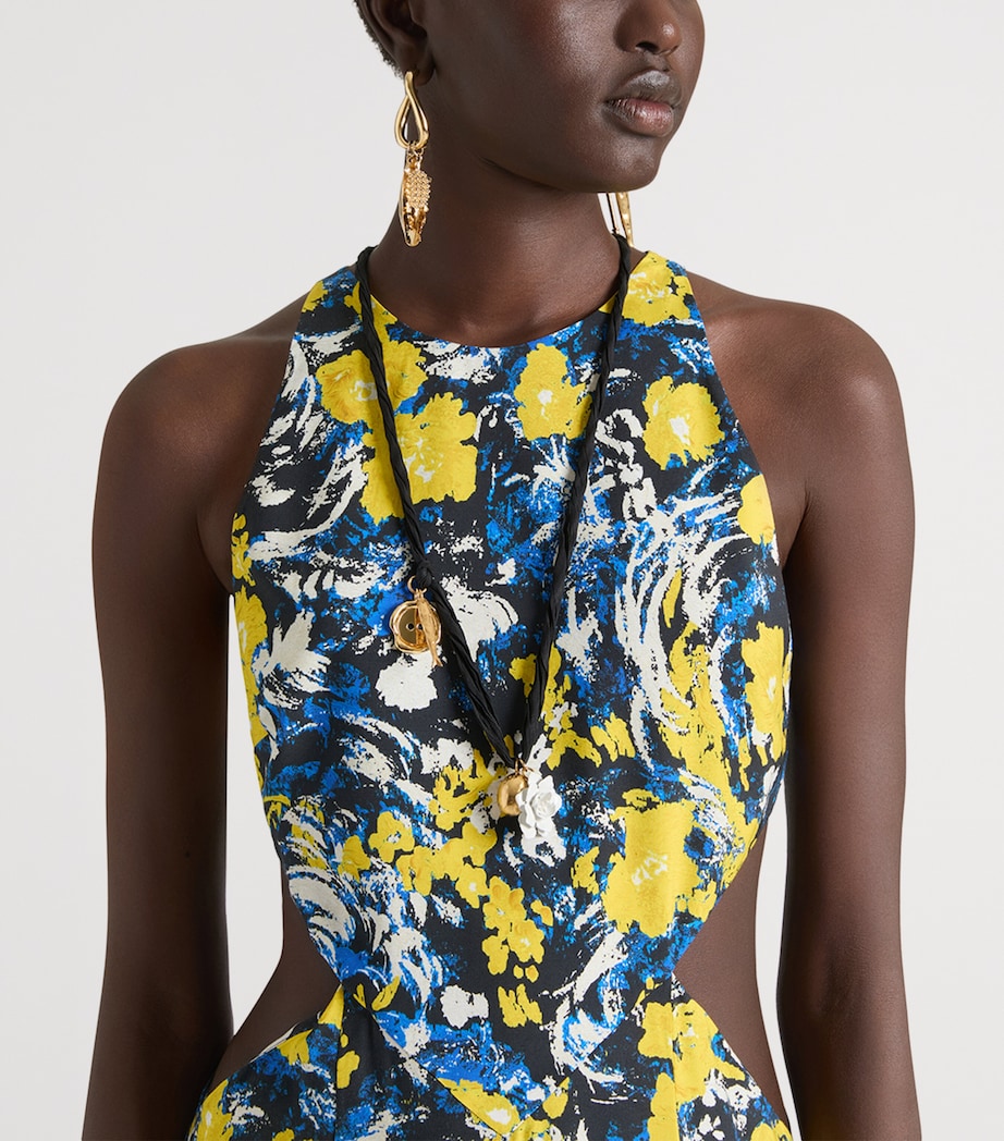 Givenchy Silk Charms Necklace Golden Yellow Image 2