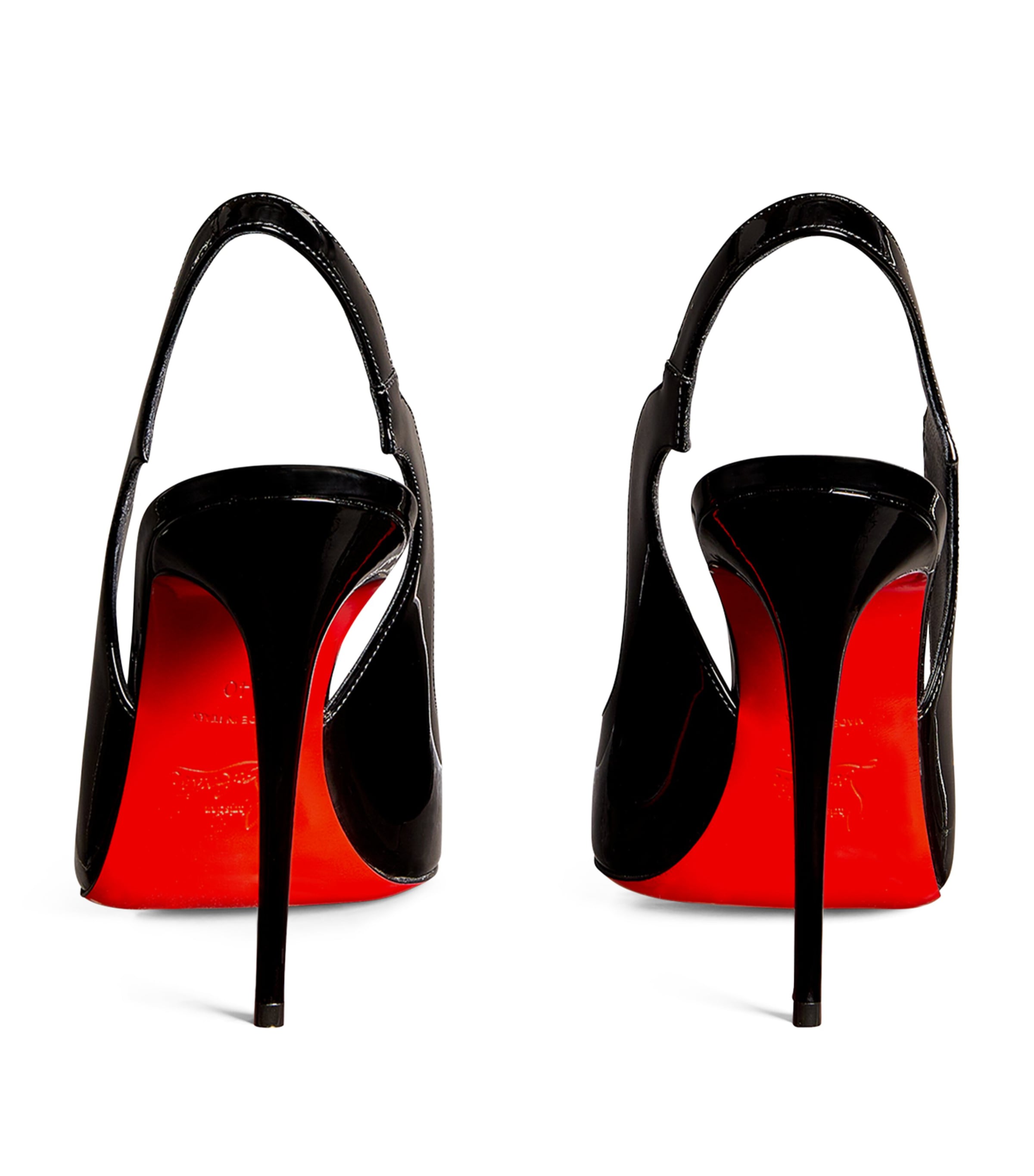 Christian Louboutin Hot Chick Sling Patent Slingback Pumps Christian Louboutin Hot Chick Sling Patent Slingback Pumps