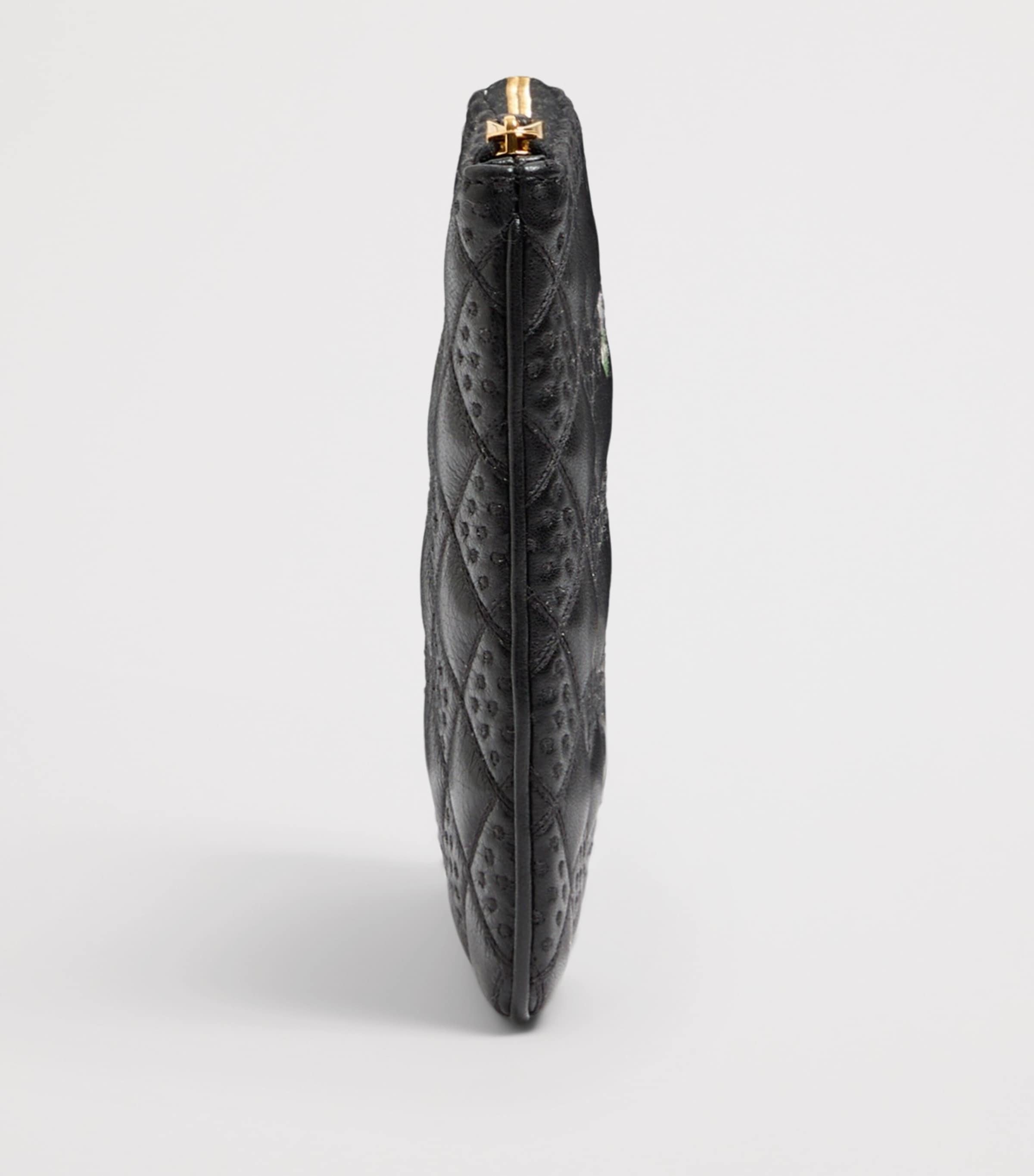 Valentino Garavani Medium Leather Flutterby Pouch Image 3