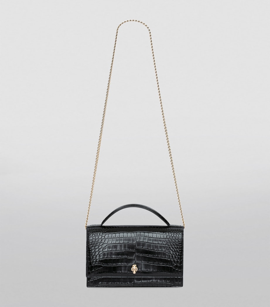 Leather Skull Top Handle Bag 1000 Image 4