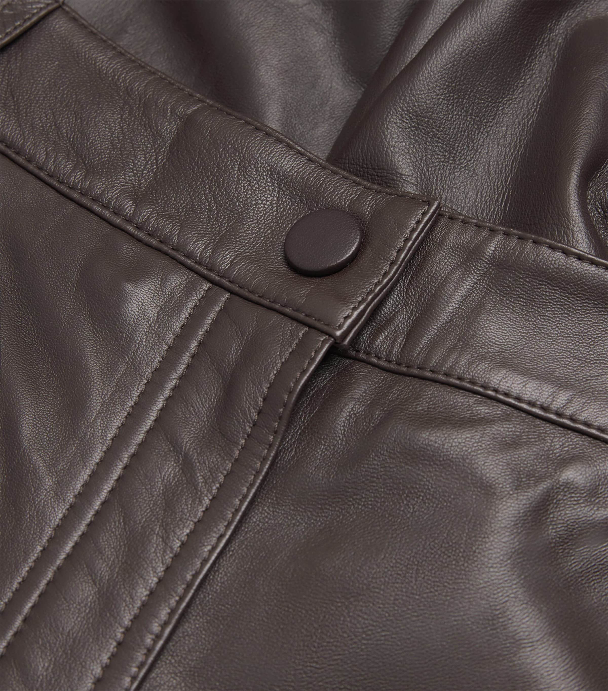 Lambskin Wide-Leg Trousers A2009 Image 5