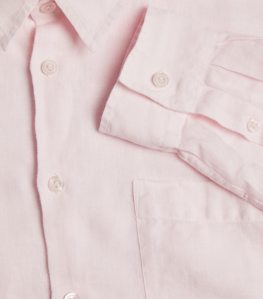 Linen Embroidered Caroubis Shirt 263 BALLET SHOES Image 9