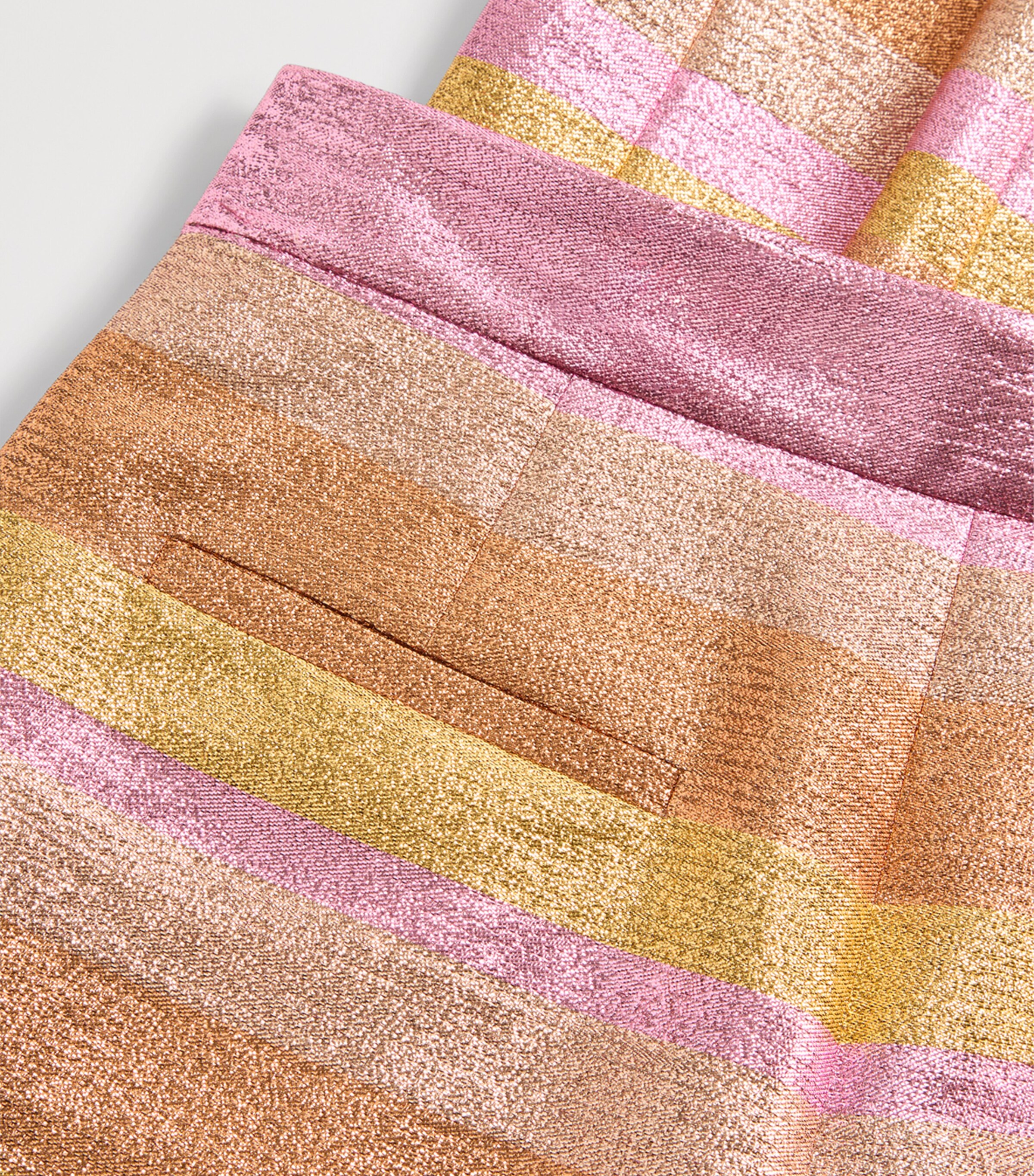 Valentino Womens Metallic Stripe Trousers Image 6