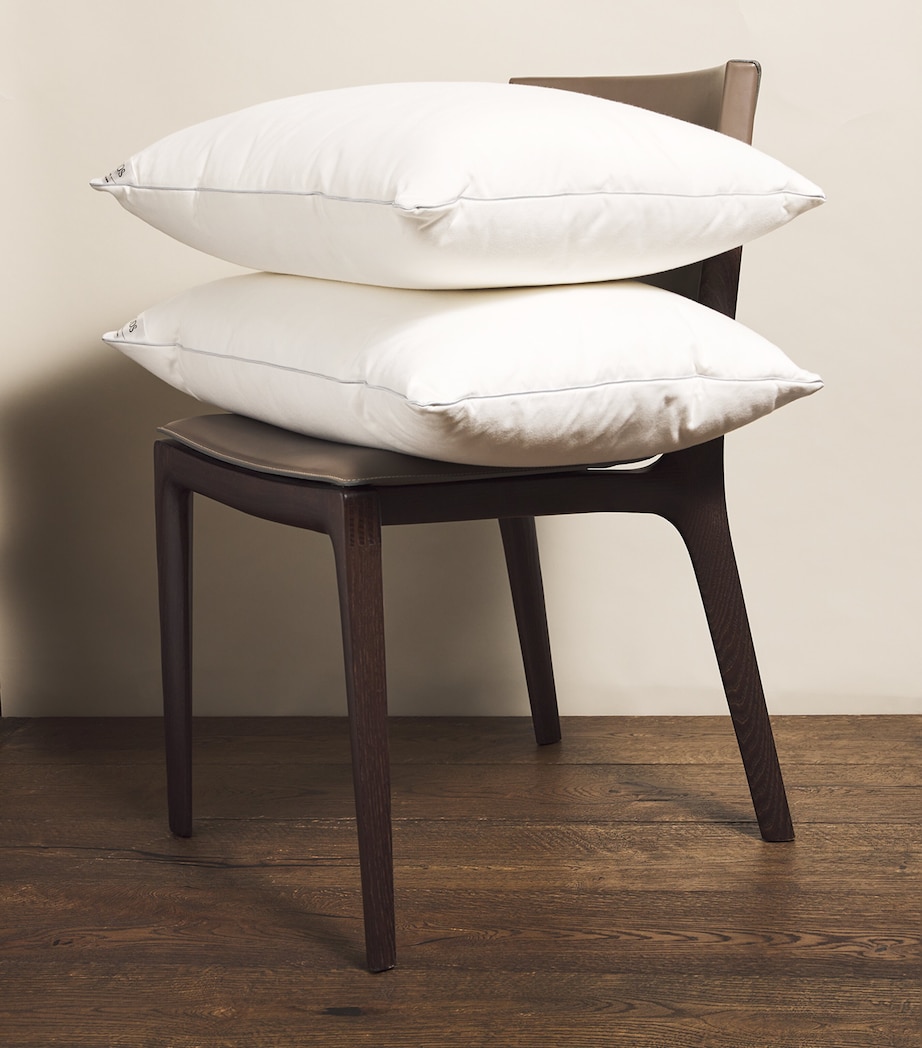 Extra-Firm Side Sleeper Pillow (50cm x 75cm) WHITE Image 2