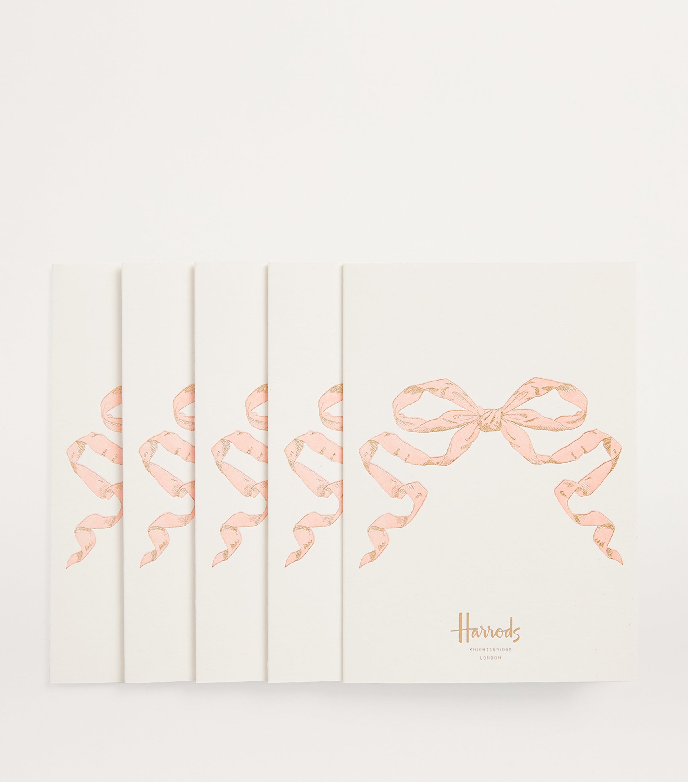 Blue Bow Cards (Pack of 5) MULTI Image 2