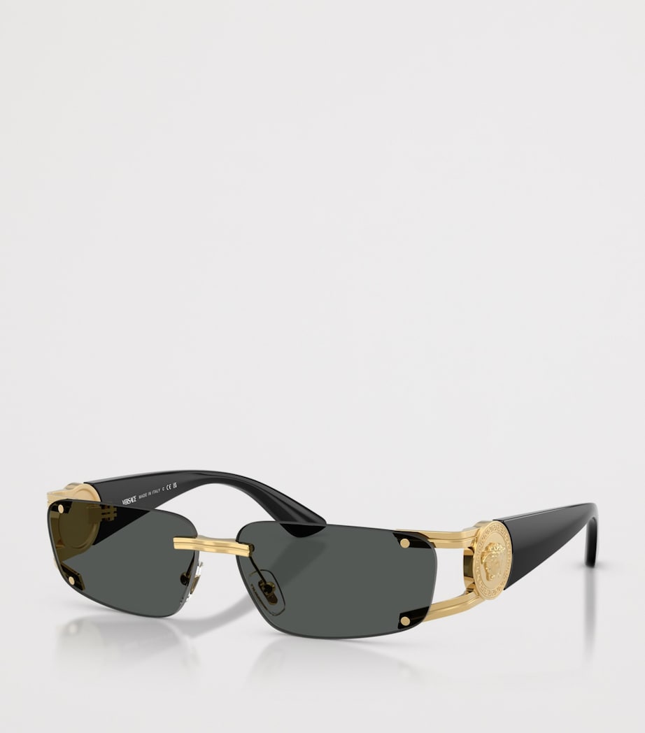 Versace Metal VE2291 Rectangle Sunglasses Image 2